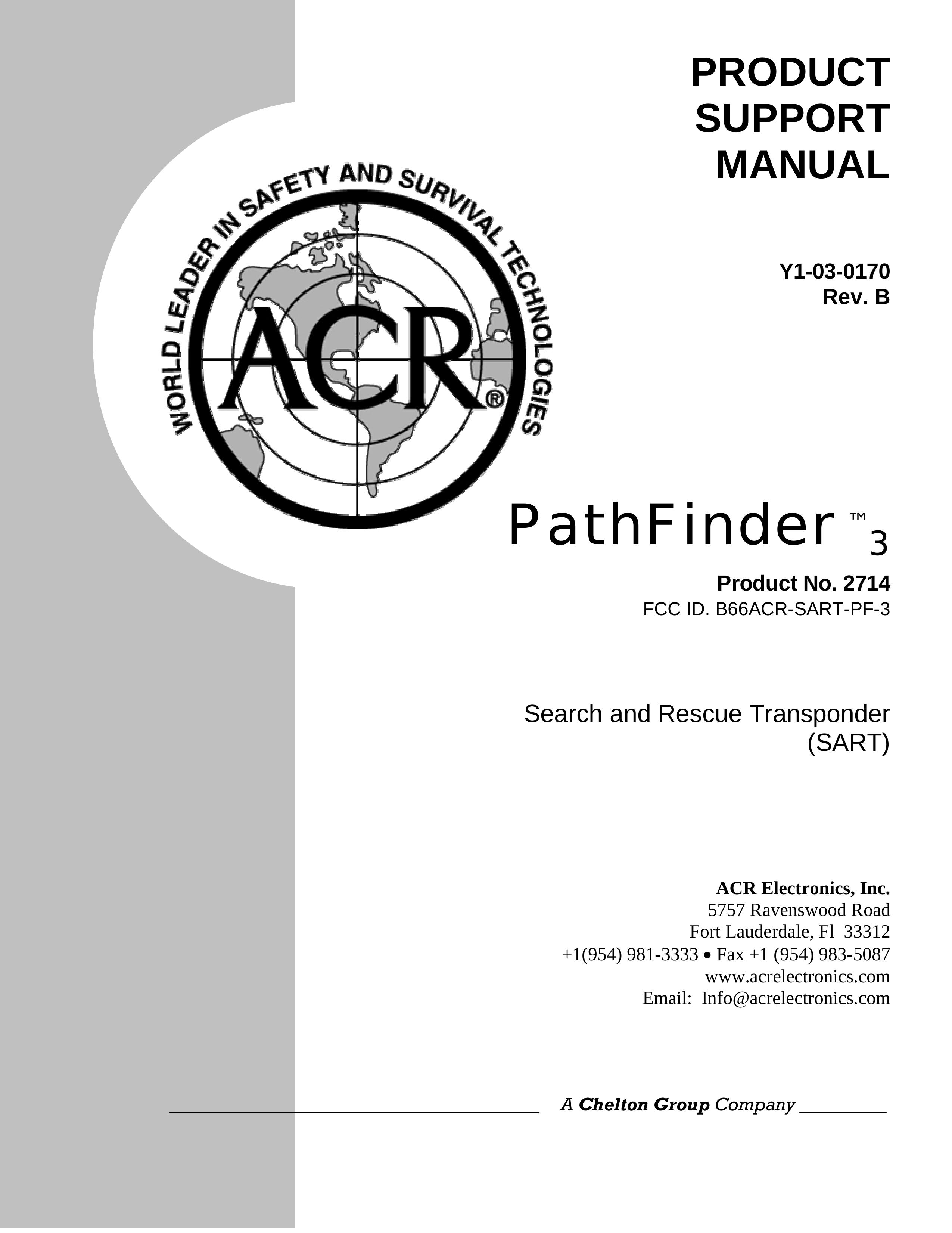 ACR Electronics 2714 Marine RADAR User Manual