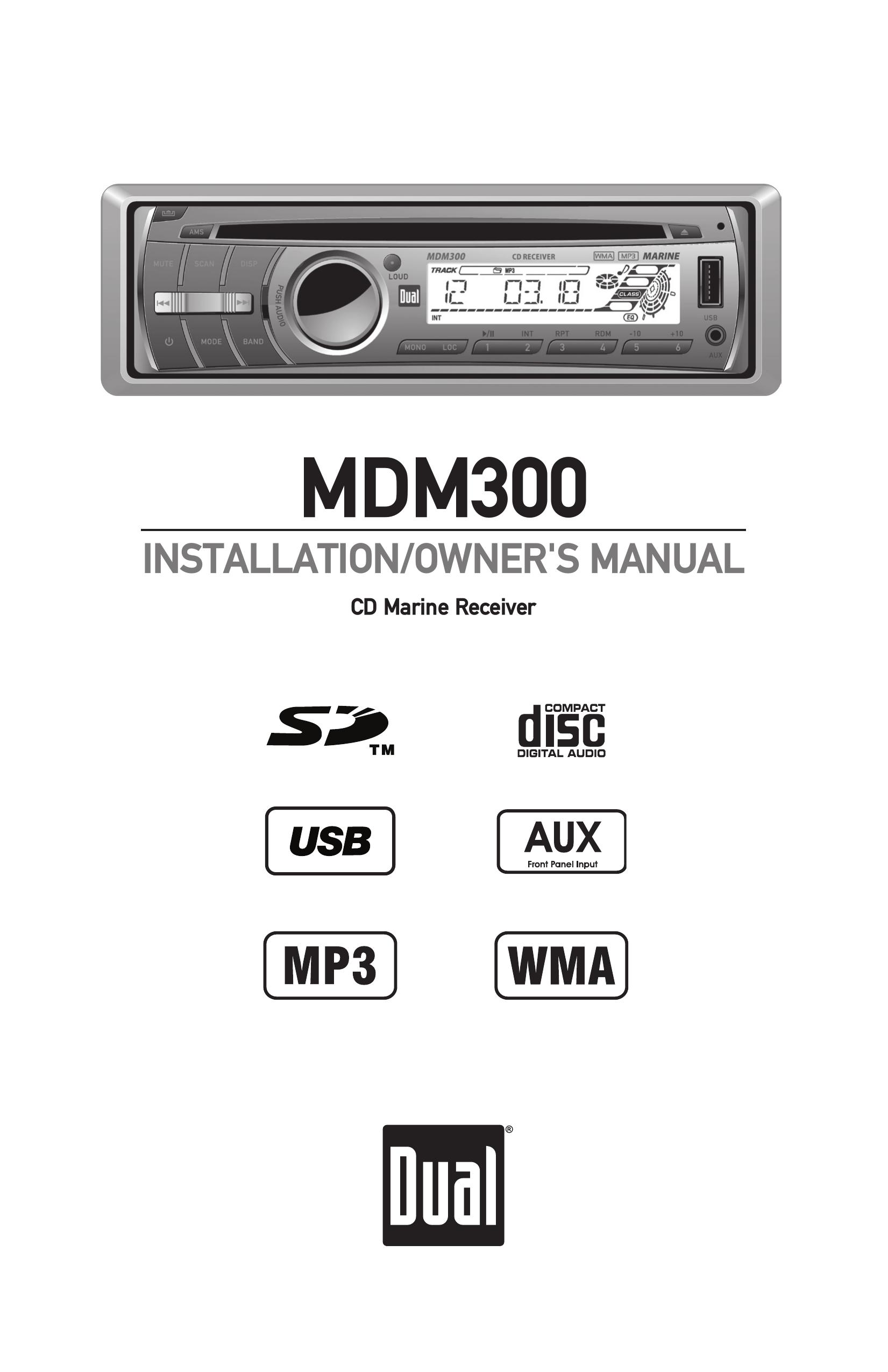 Dual MDM300 Marine RADAR User Manual