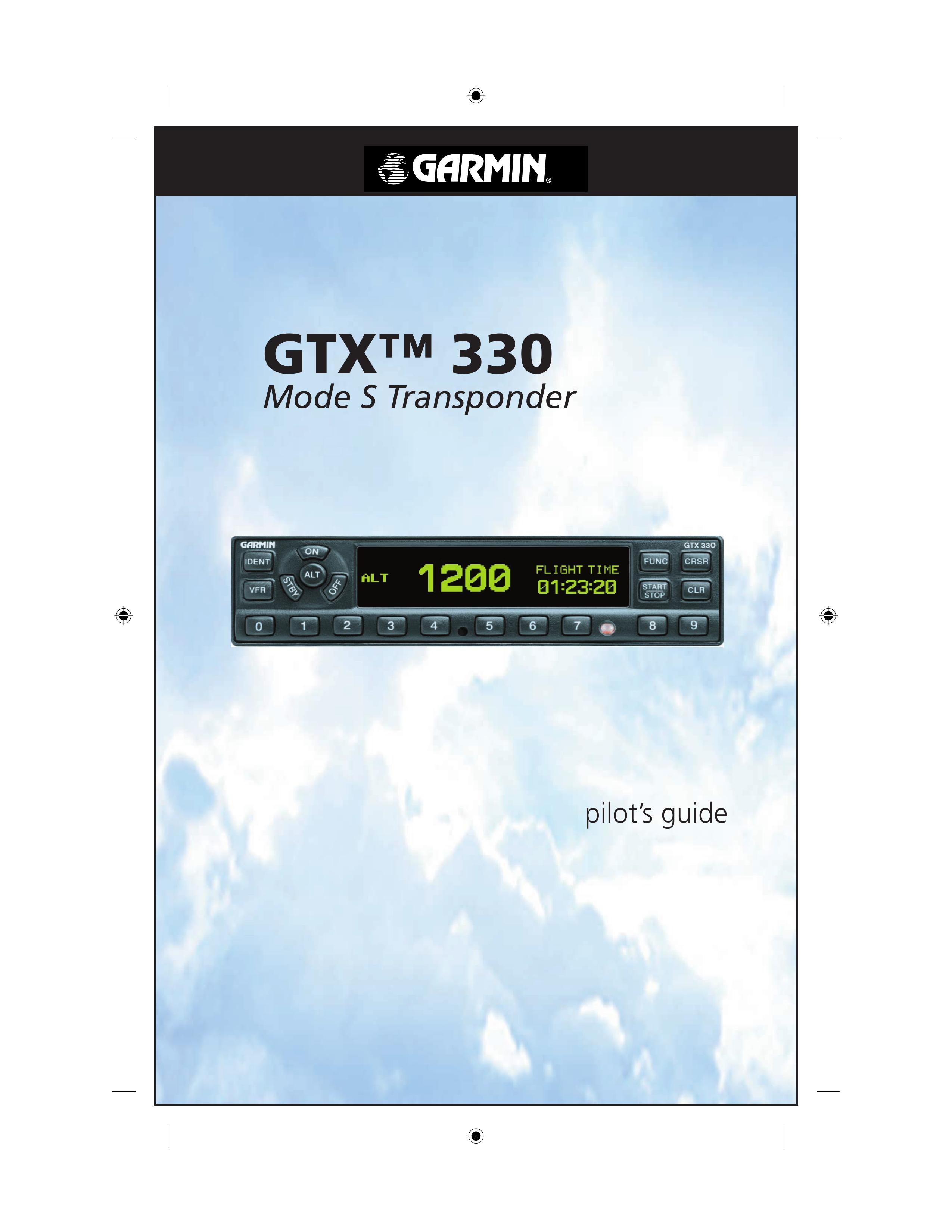 Garmin GTXTM 330 Marine RADAR User Manual