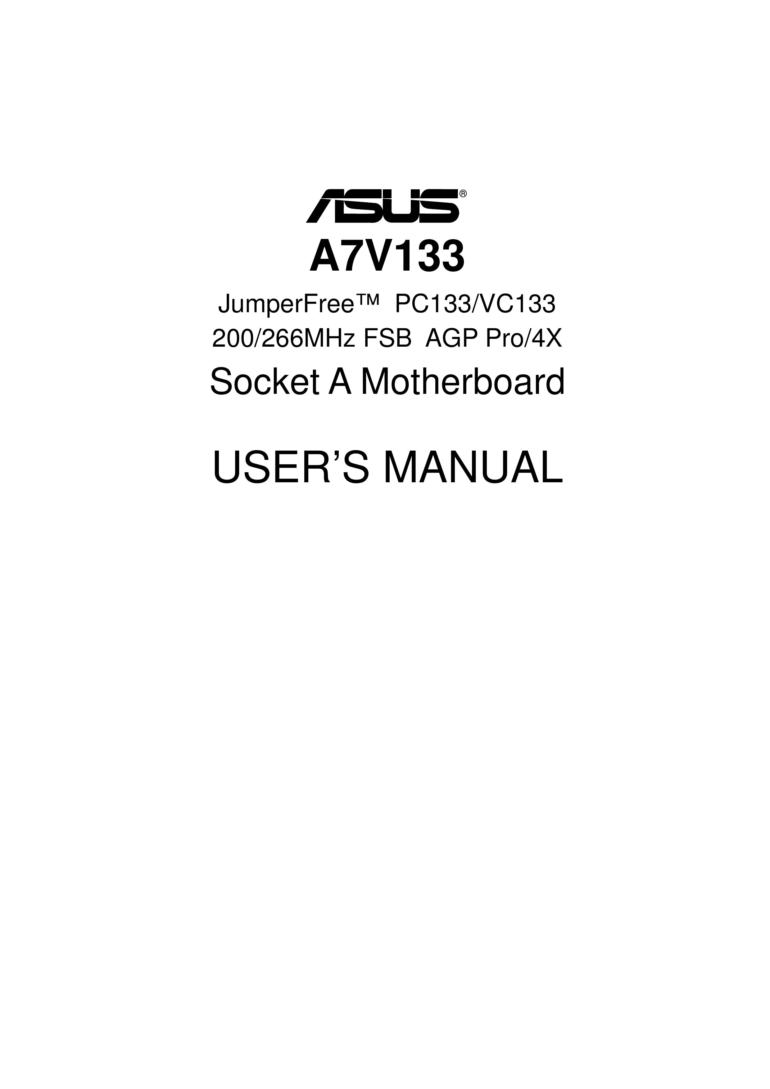 Asus A7V133 Marine Radio User Manual