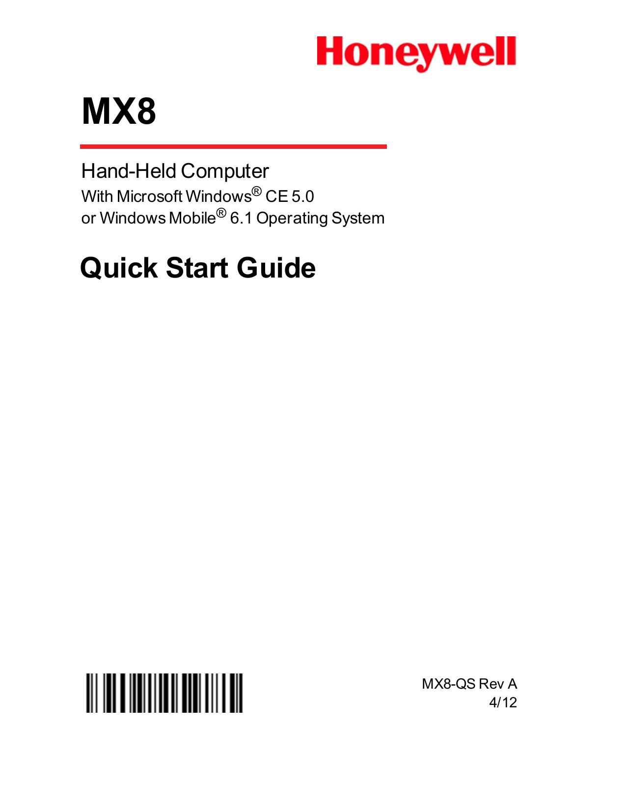 Honeywell MX8 Marine Radio User Manual