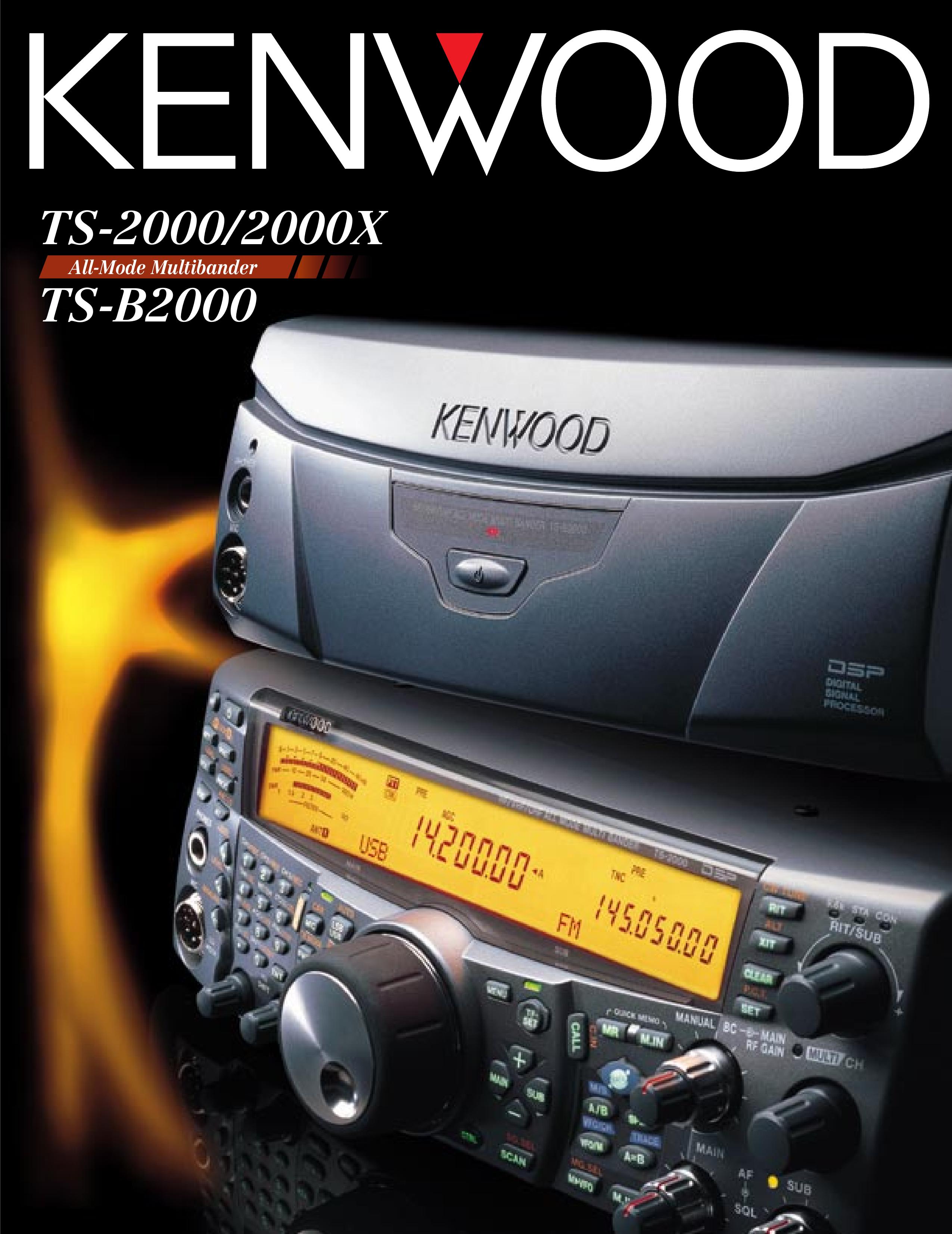 Kenwood 2000X Marine Radio User Manual
