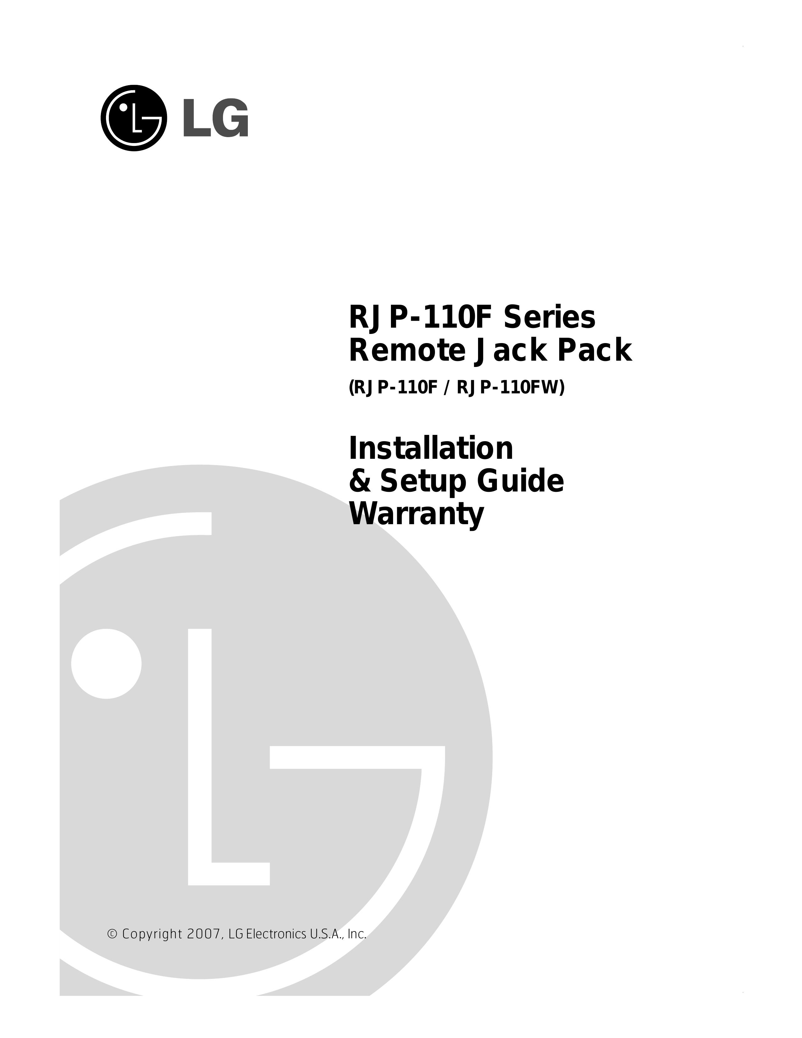 LG Electronics RJP-110F Marine Radio User Manual