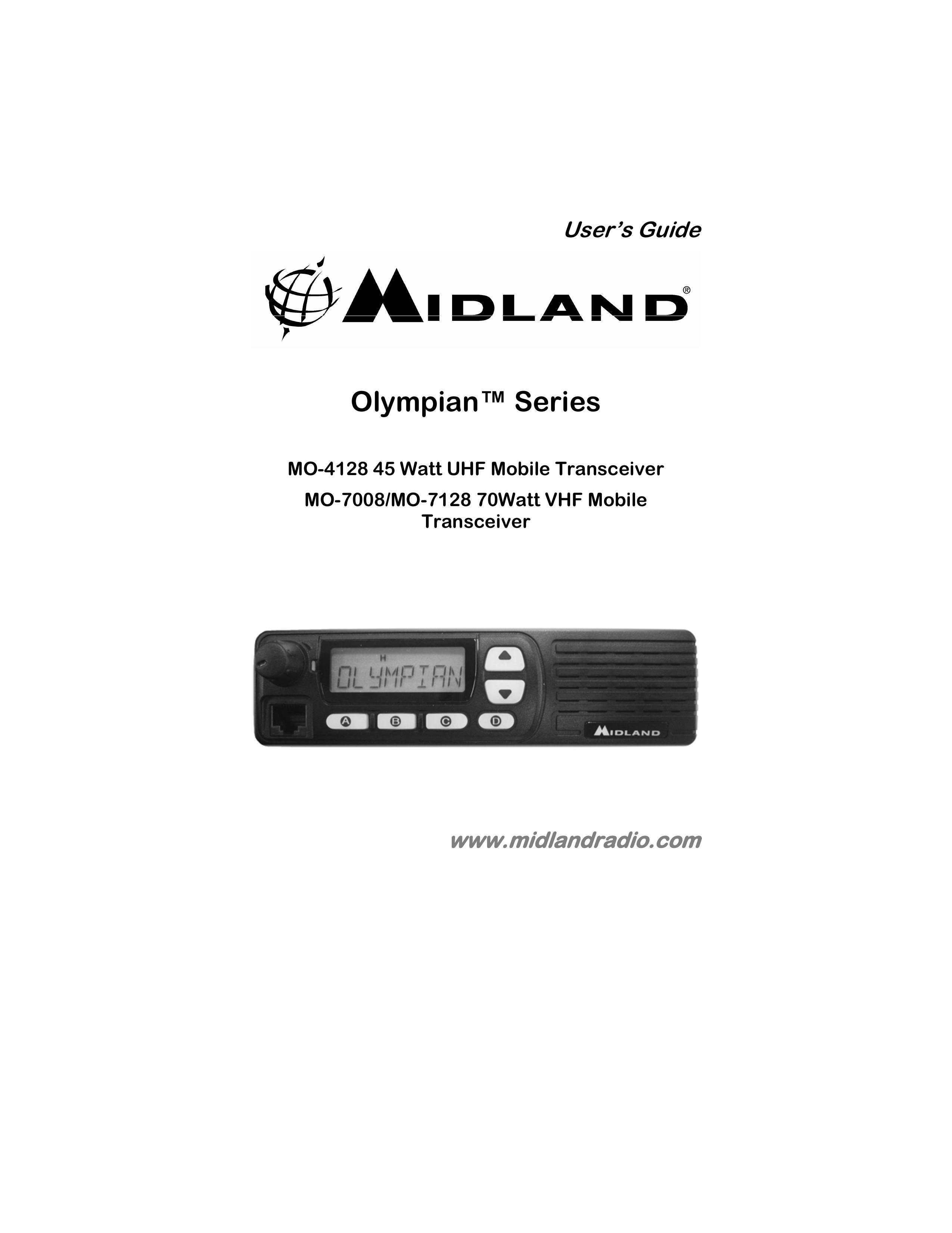 Midland Radio MO-7128 Marine Radio User Manual