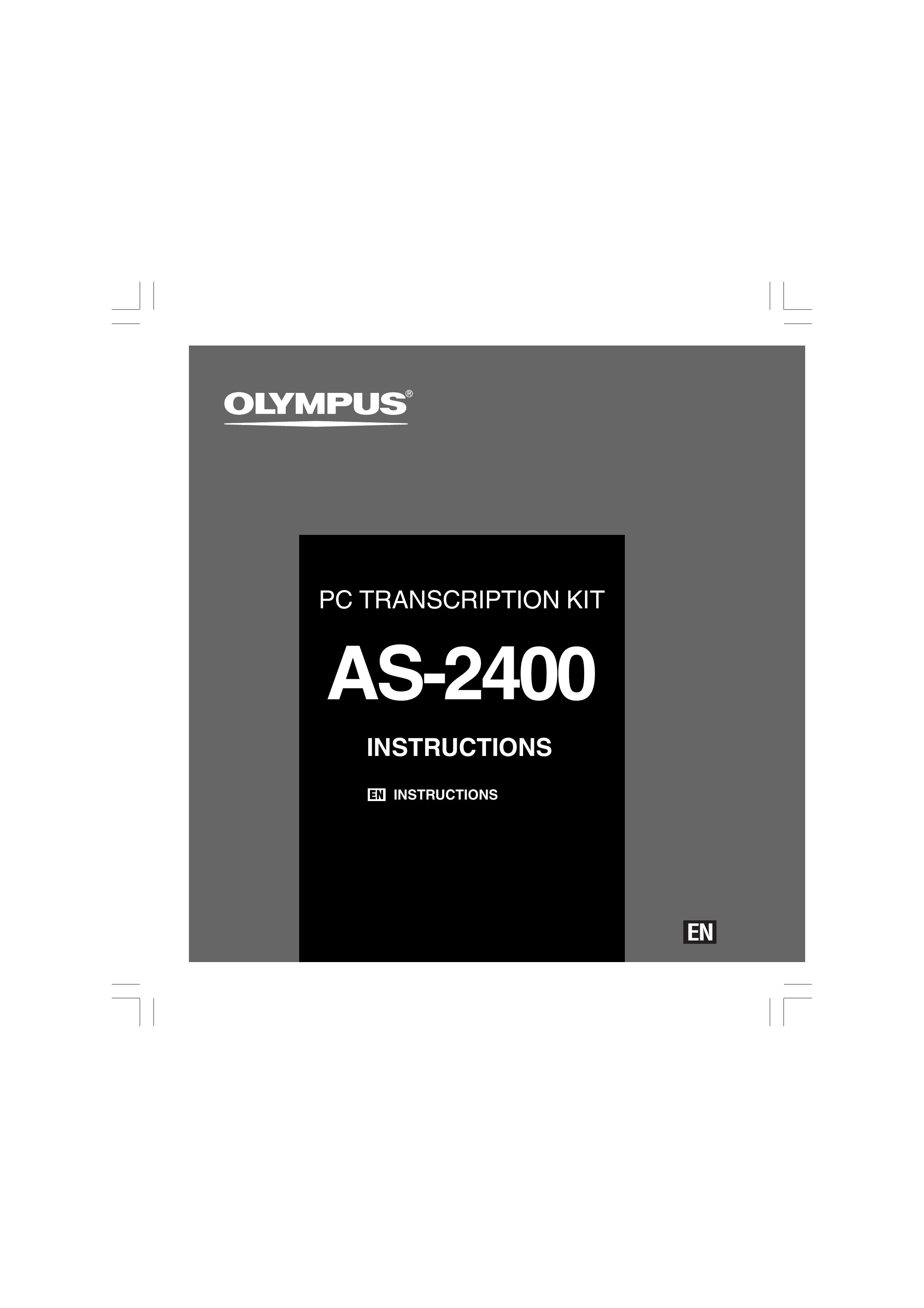 Olympus AS-2400 Marine Radio User Manual