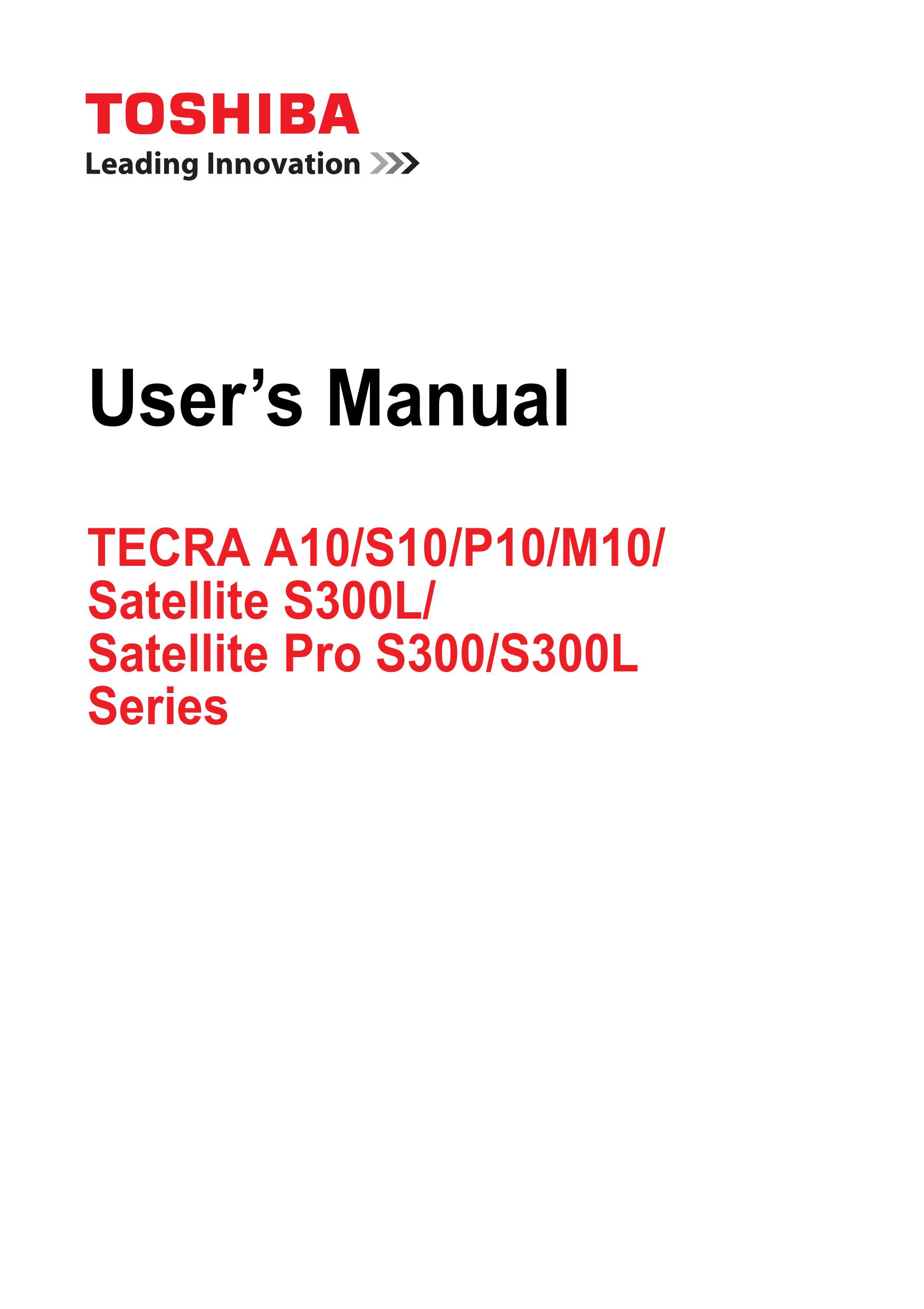 Toshiba P10 Marine Radio User Manual