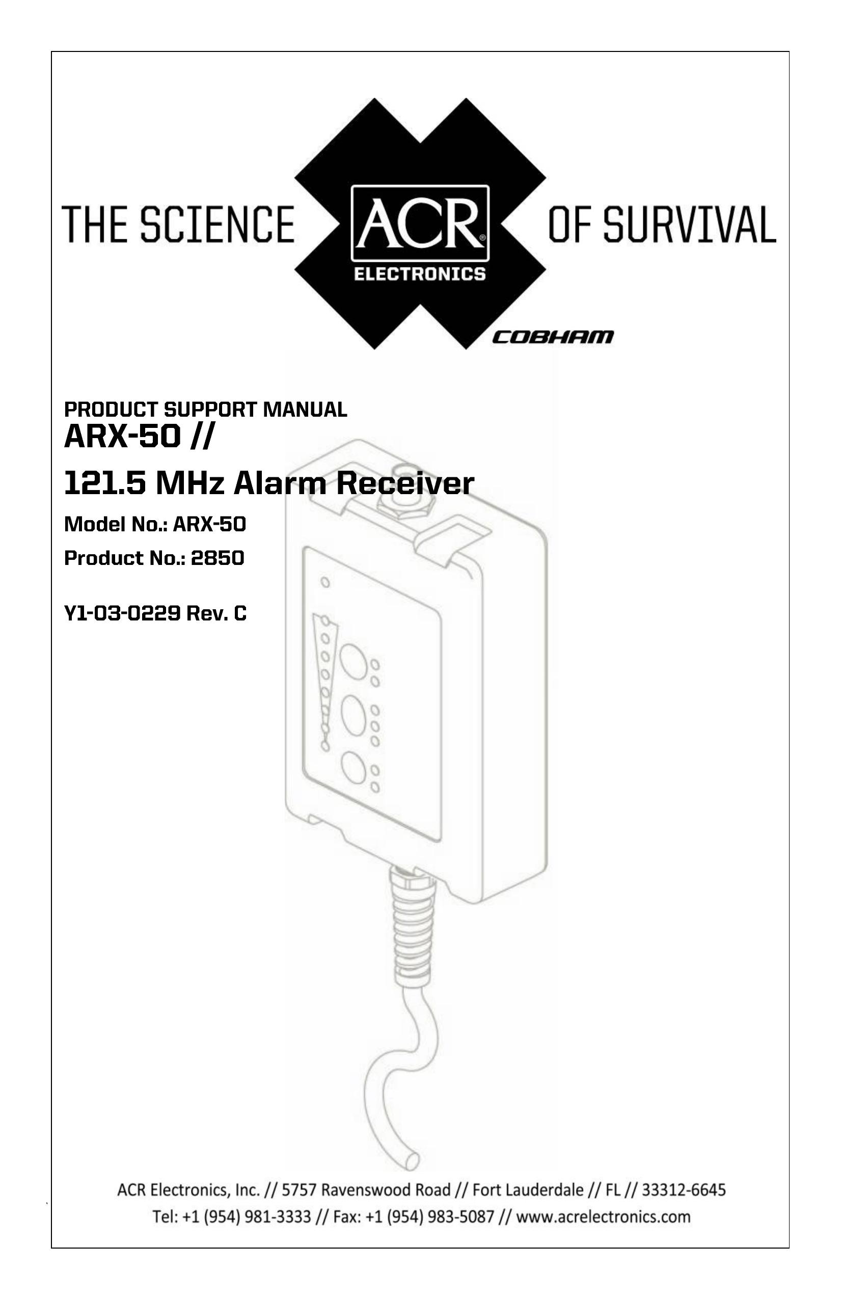 ACR Electronics ARX-50 Marine Safety Devices User Manual