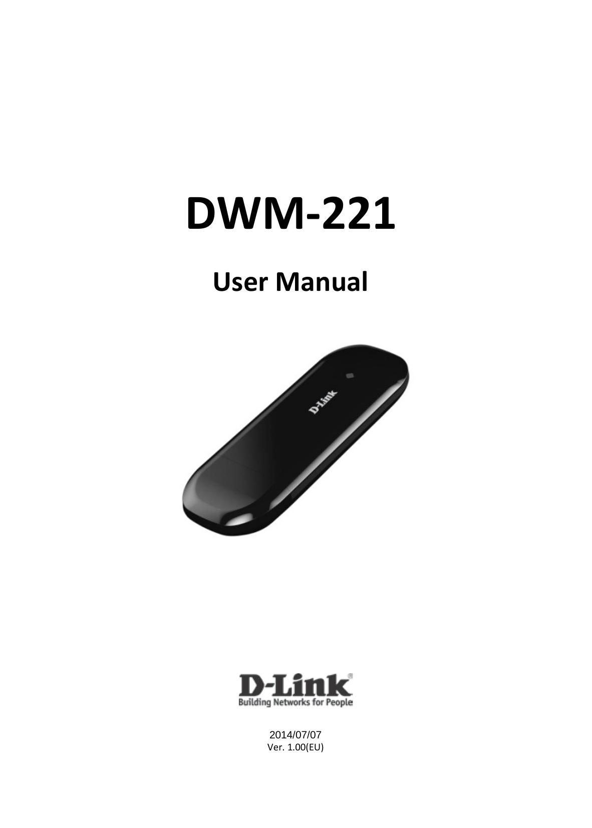 D-Link DWM-221 Marine Sanitation System User Manual