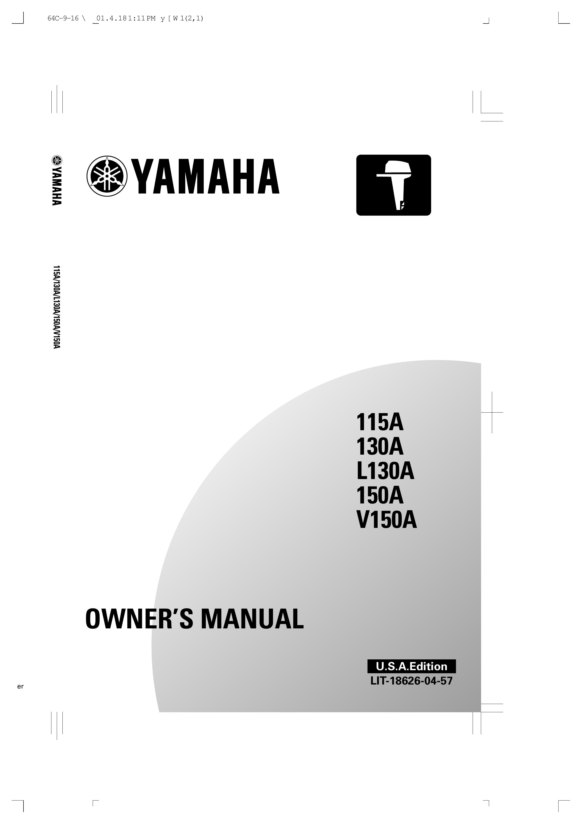 Yamaha 130A Outboard Motor User Manual