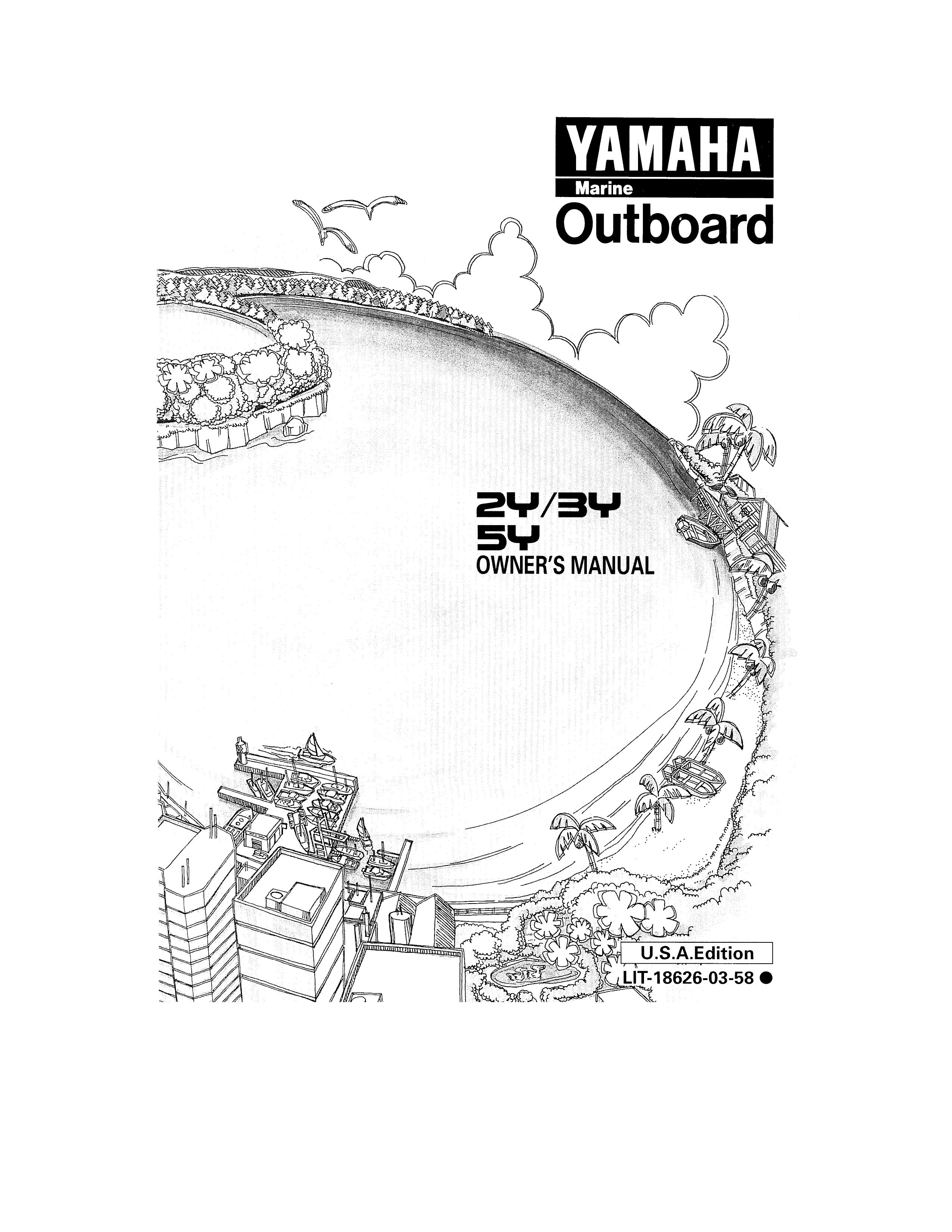 Yamaha 2y/3y/5y Outboard Motor User Manual