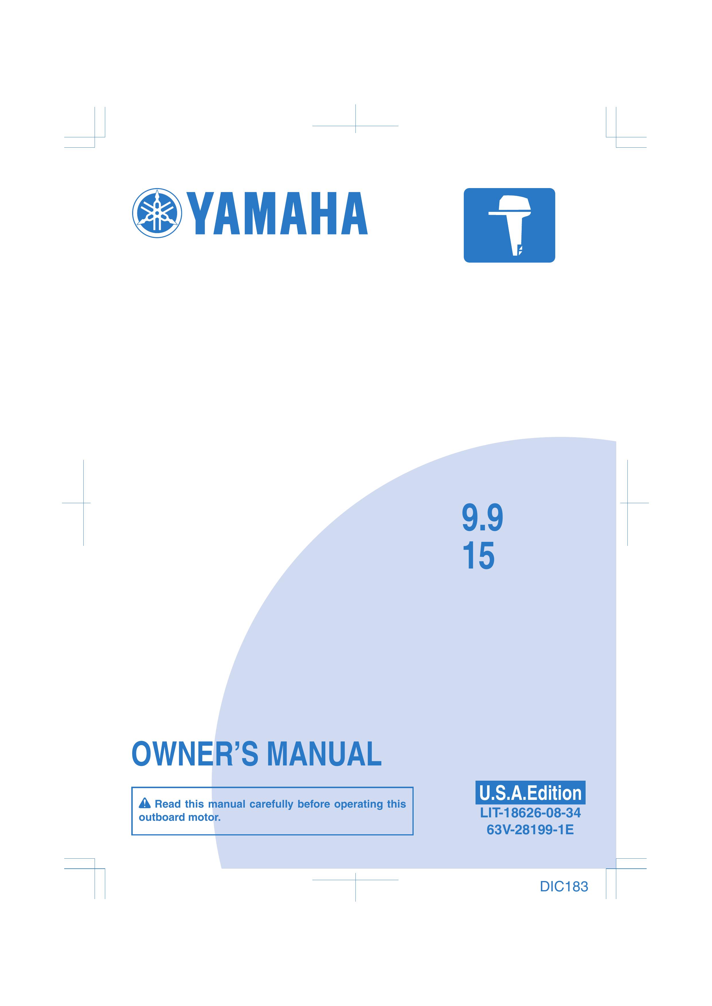 Yamaha 9.9 15 Outboard Motor User Manual