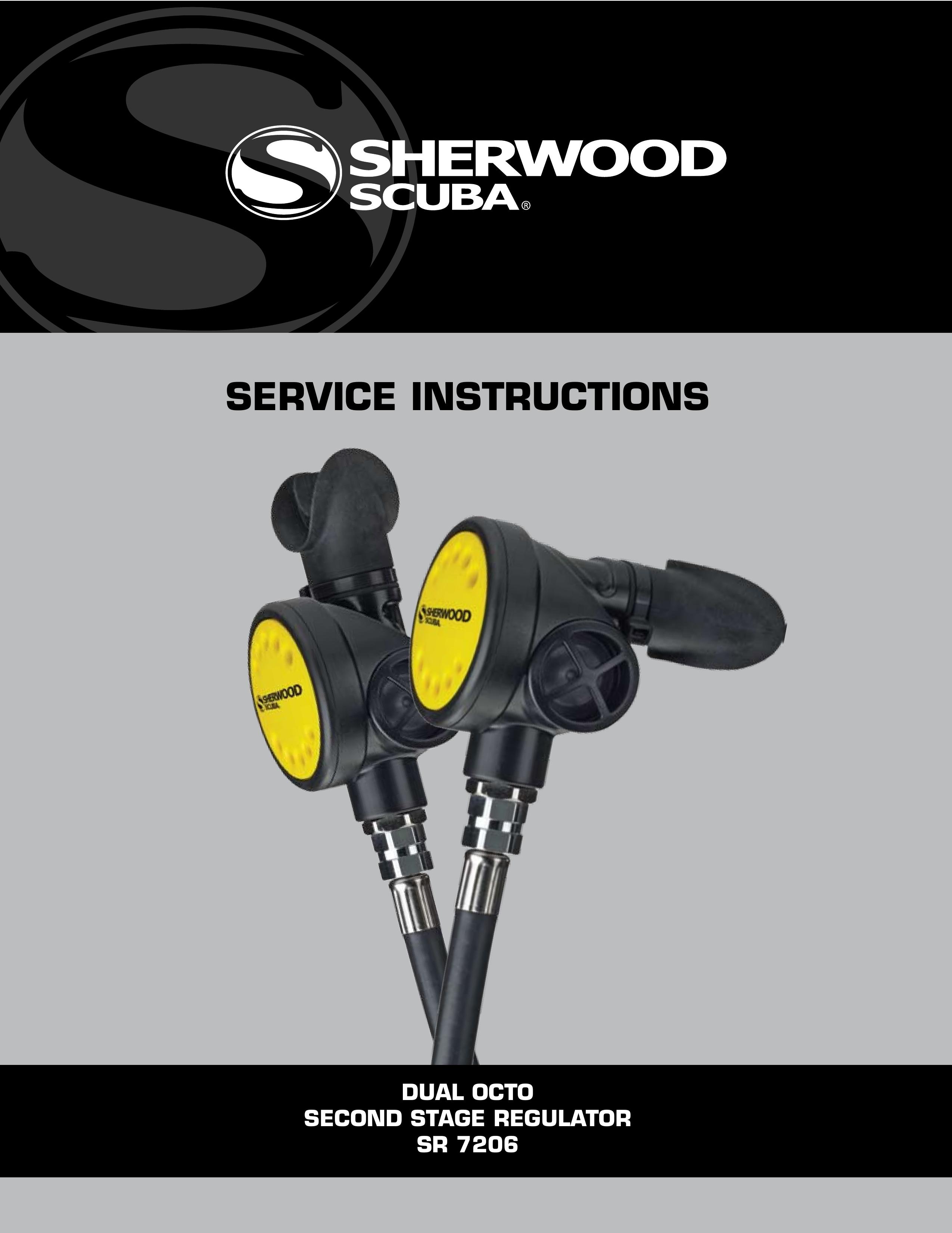 Sherwood SR 7206 Scuba Diving Equipment User Manual