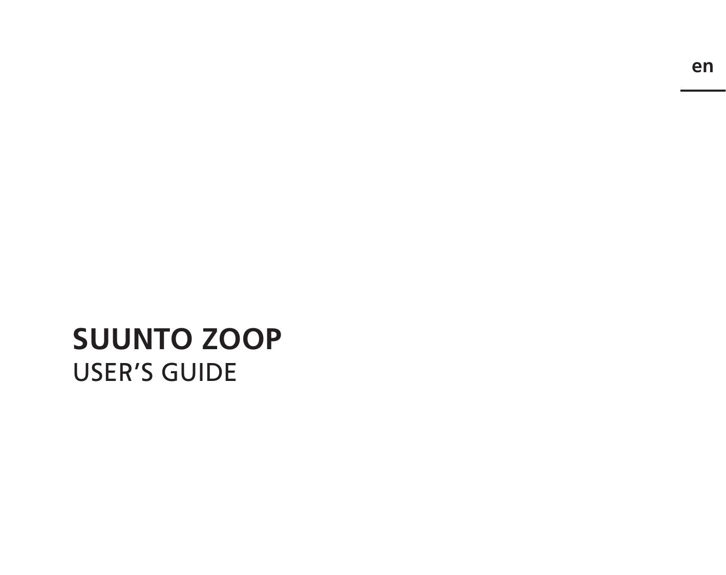 Suunto SS109544000 Scuba Diving Equipment User Manual