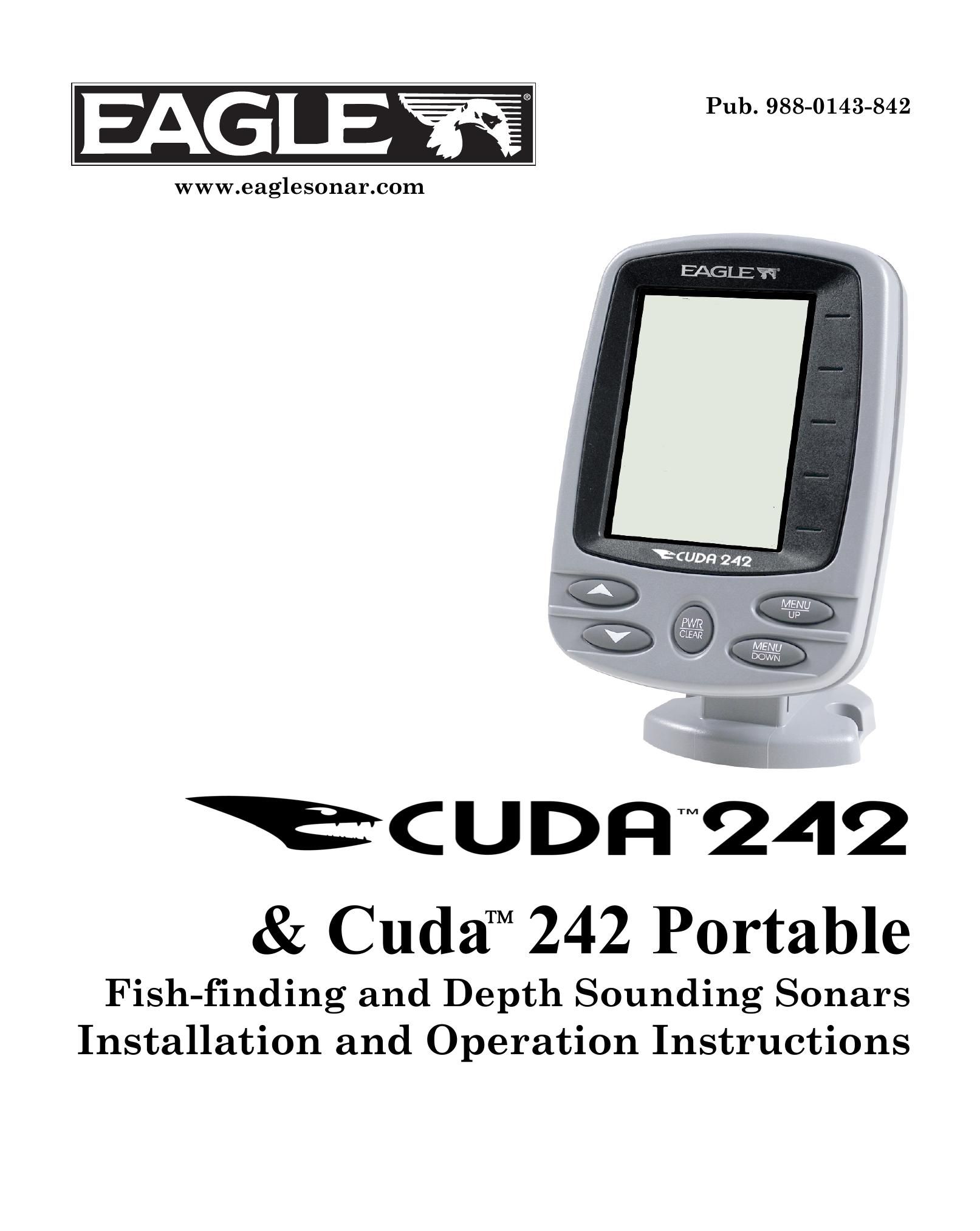 Eagle Electronics 242 SONAR User Manual