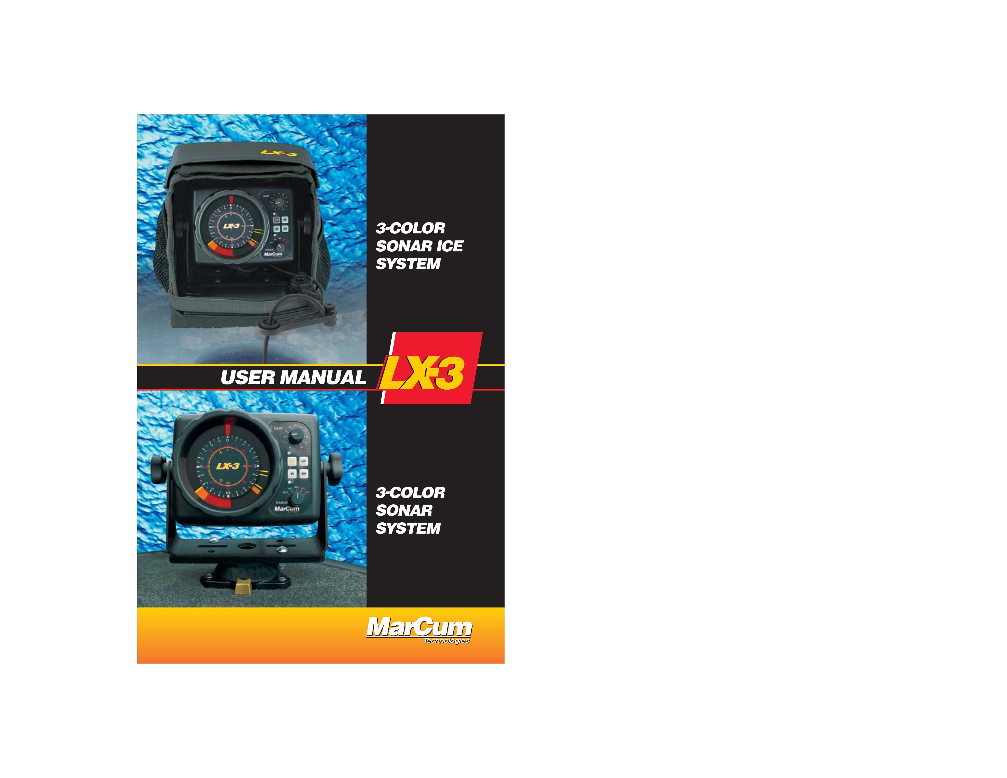 Marcum Technologies LX-3 SONAR User Manual