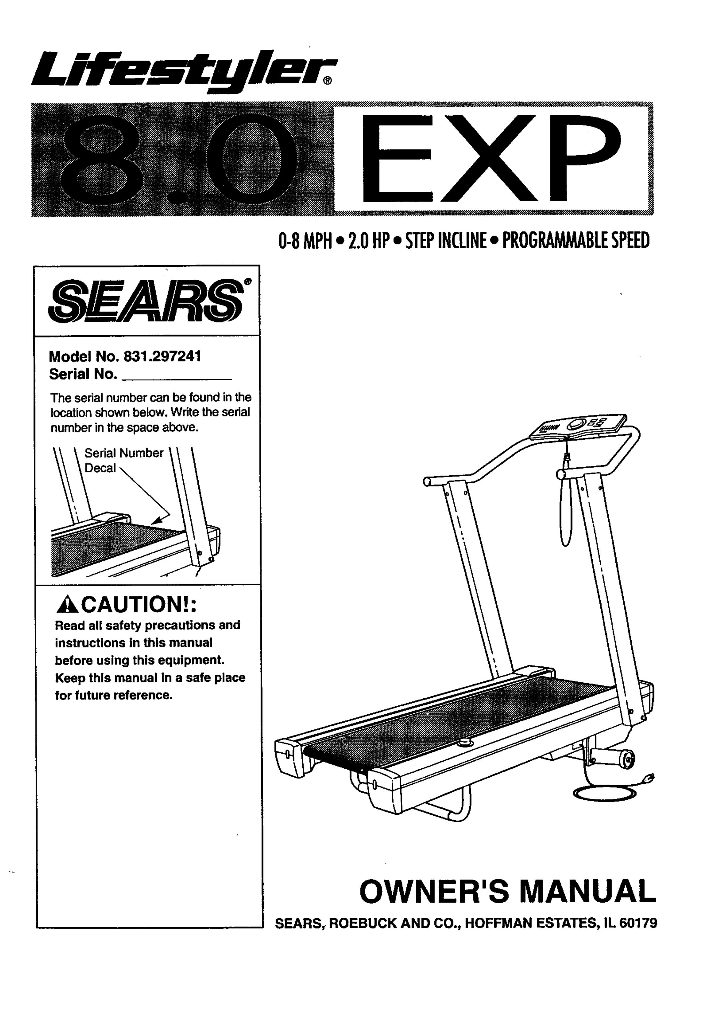 Sears 831 297241 Waterskis User Manual