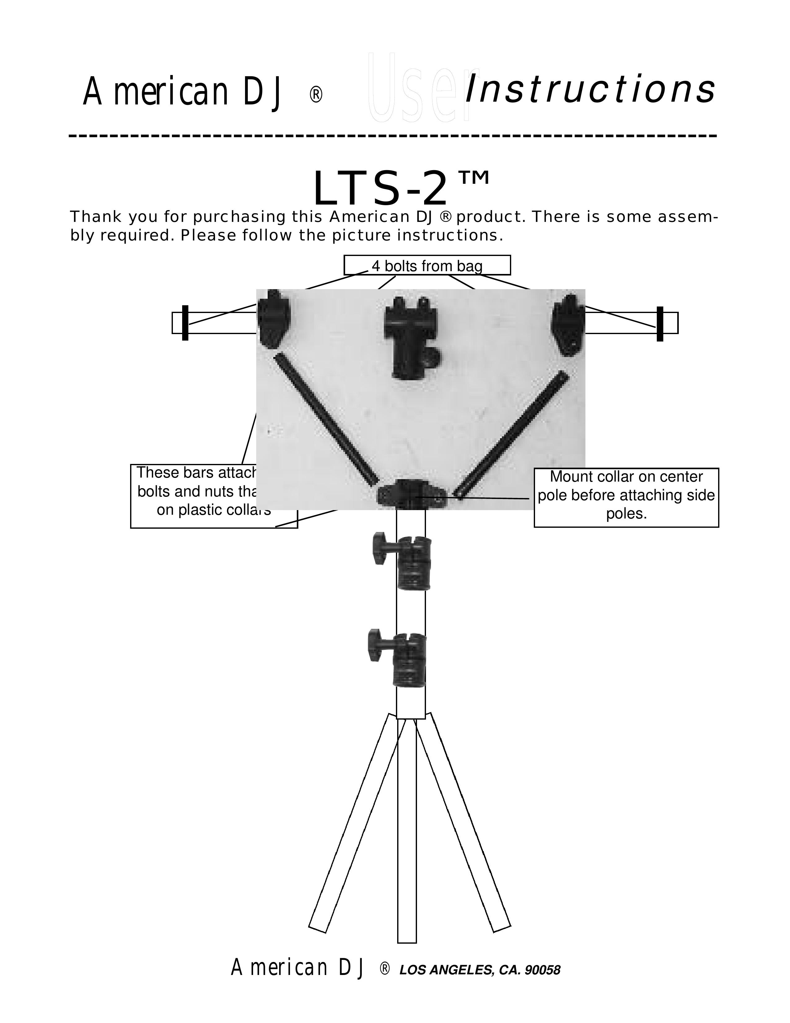 American DJ LTS-2 DJ Equipment User Manual