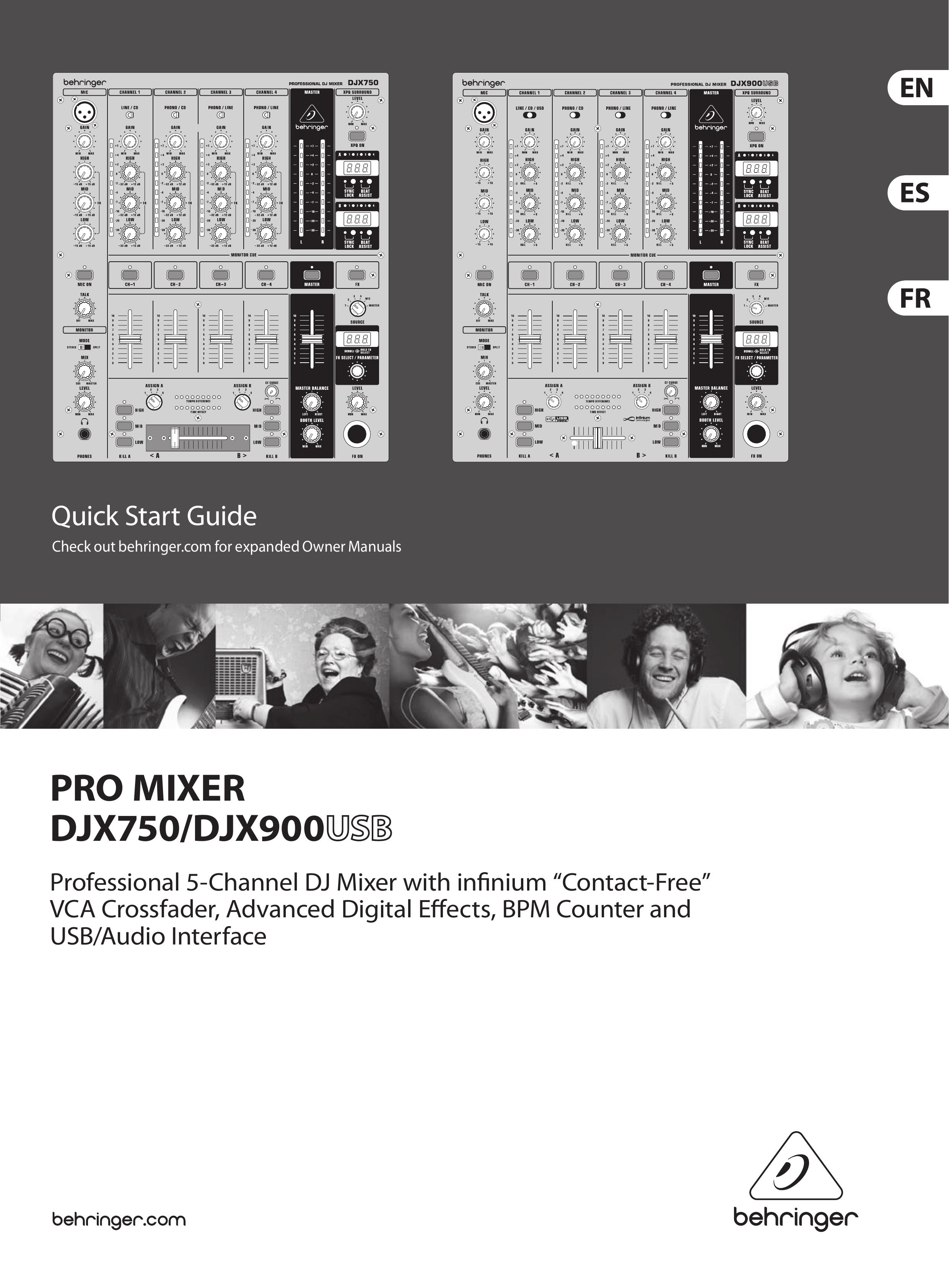 Behringer DJX900 DJ Equipment User Manual