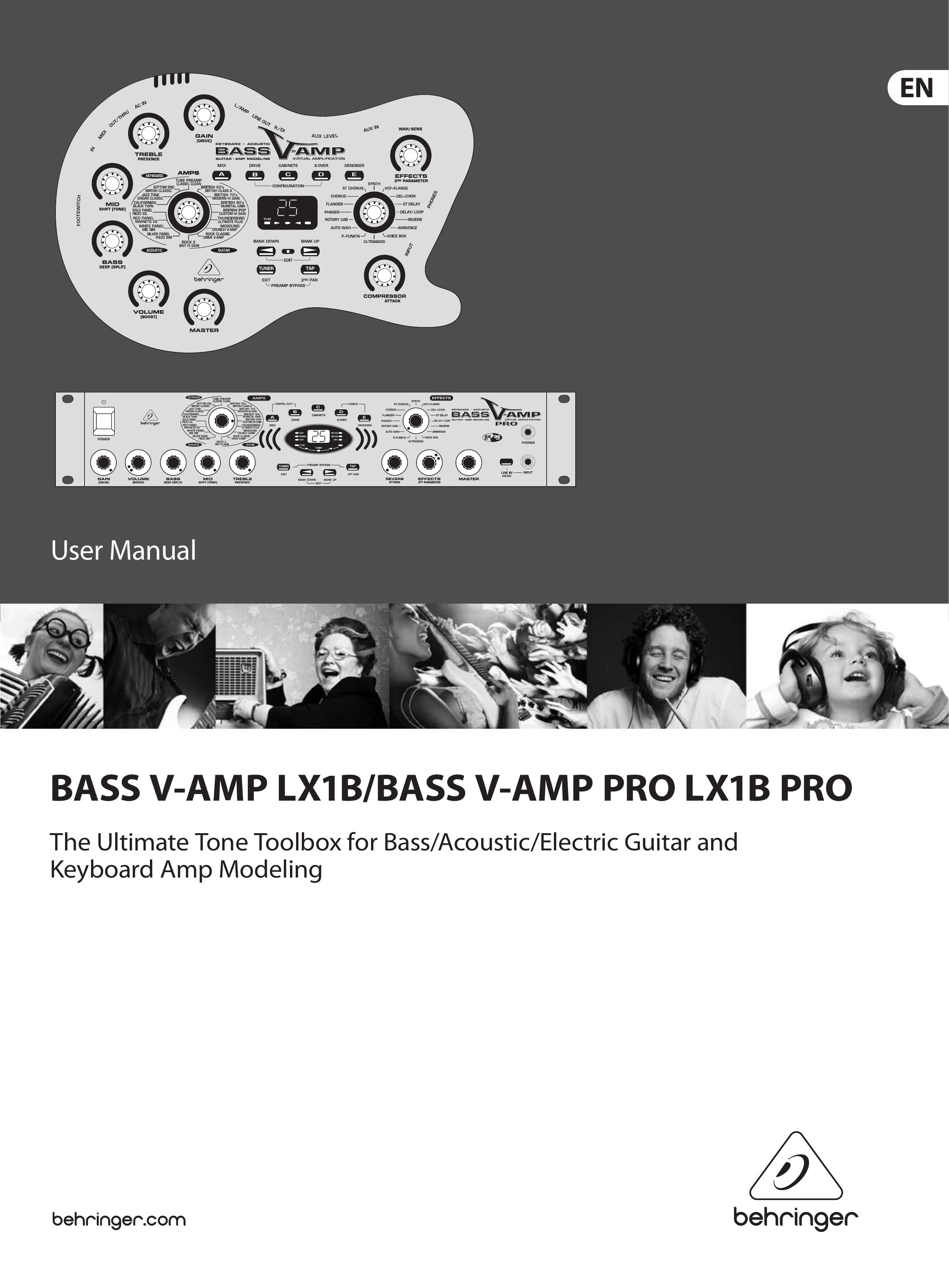 Behringer LX1B DJ Equipment User Manual