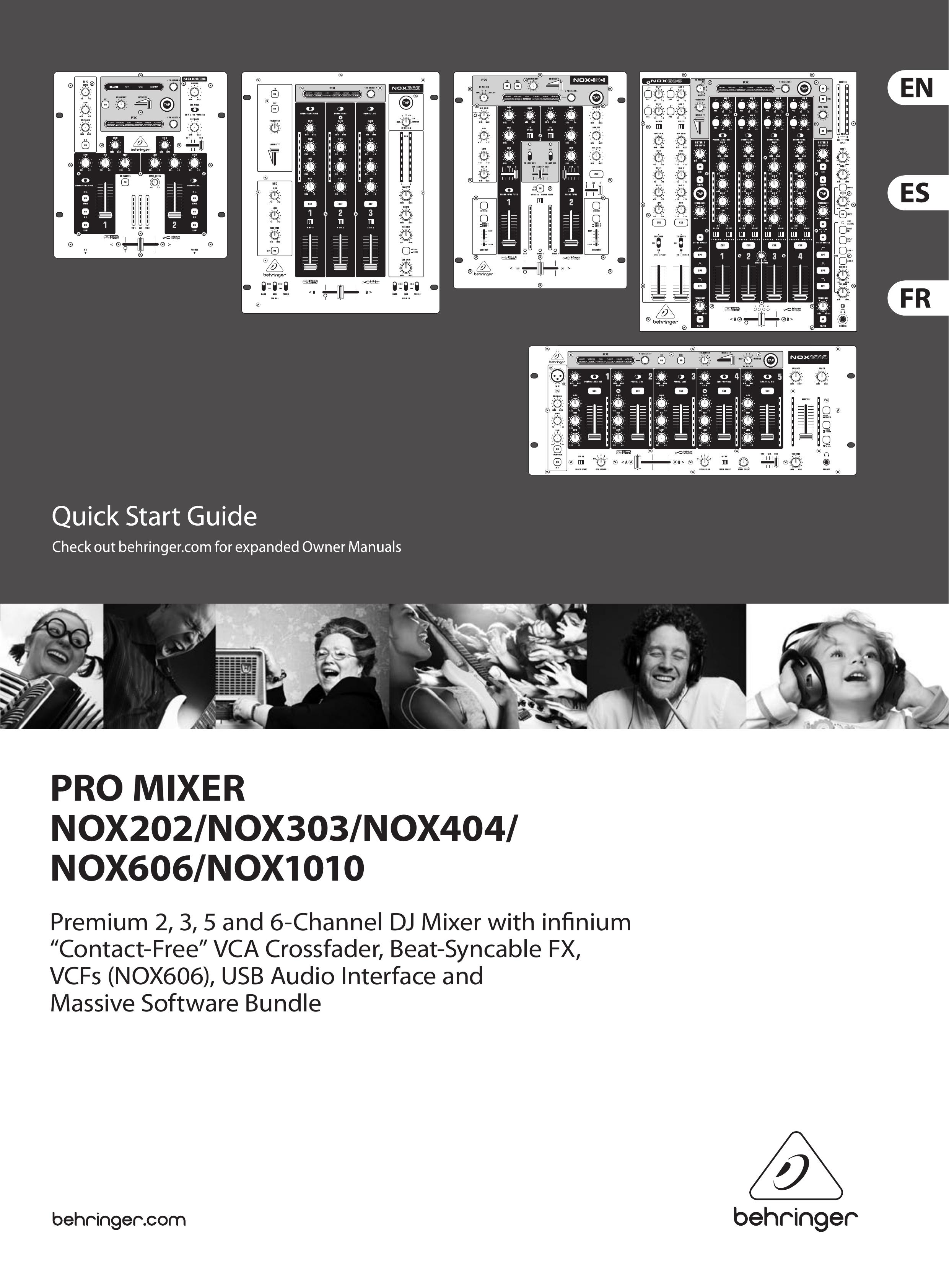 Behringer NOX606 DJ Equipment User Manual