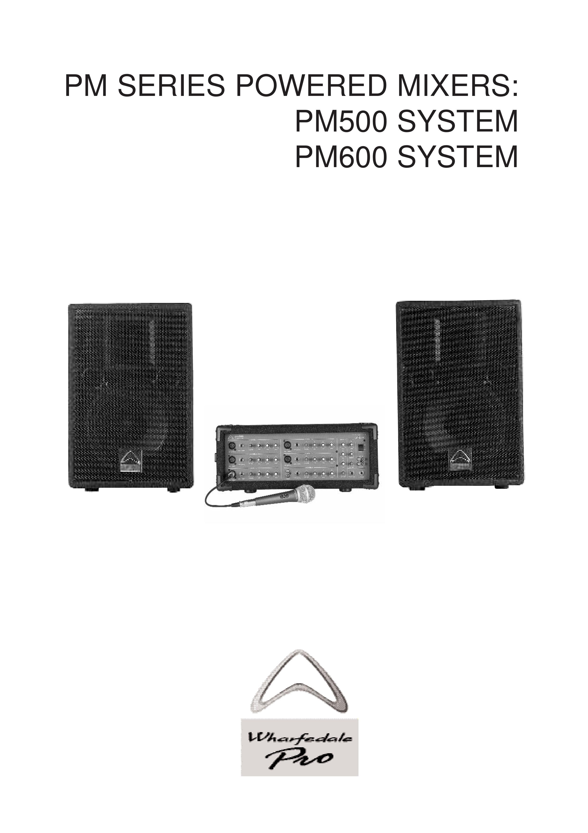 Pelco PM600 DJ Equipment User Manual