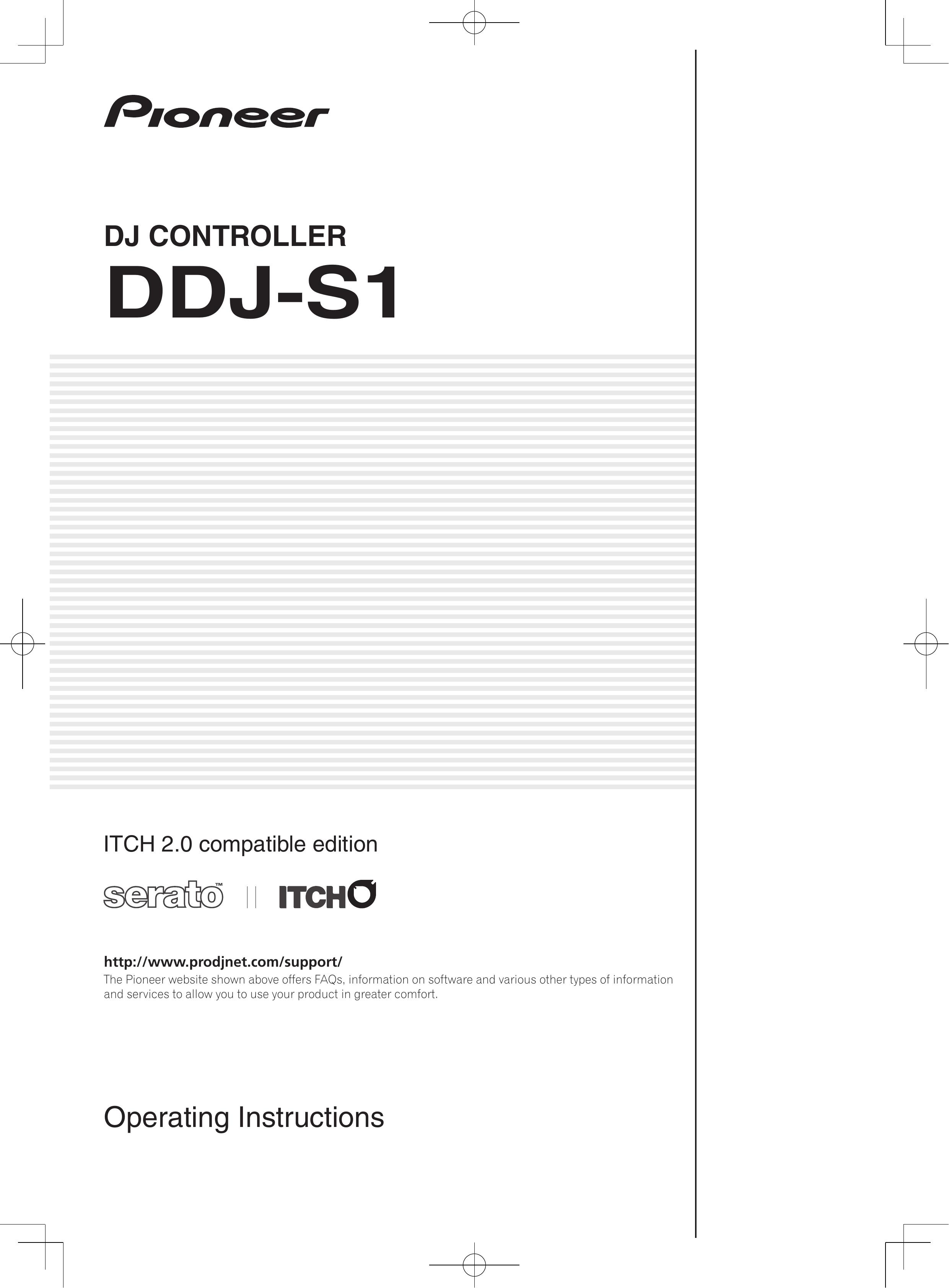 Pioneer DDJ-S1 DJ Equipment User Manual