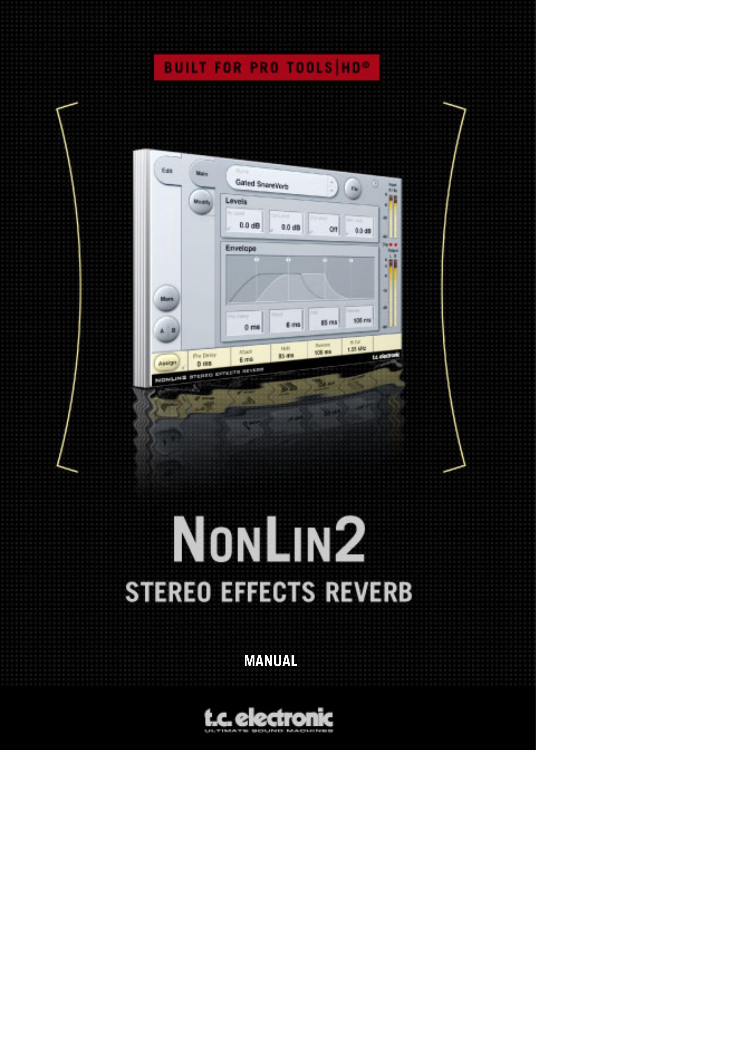 TC electronic SDN BHD NonLin2 DJ Equipment User Manual