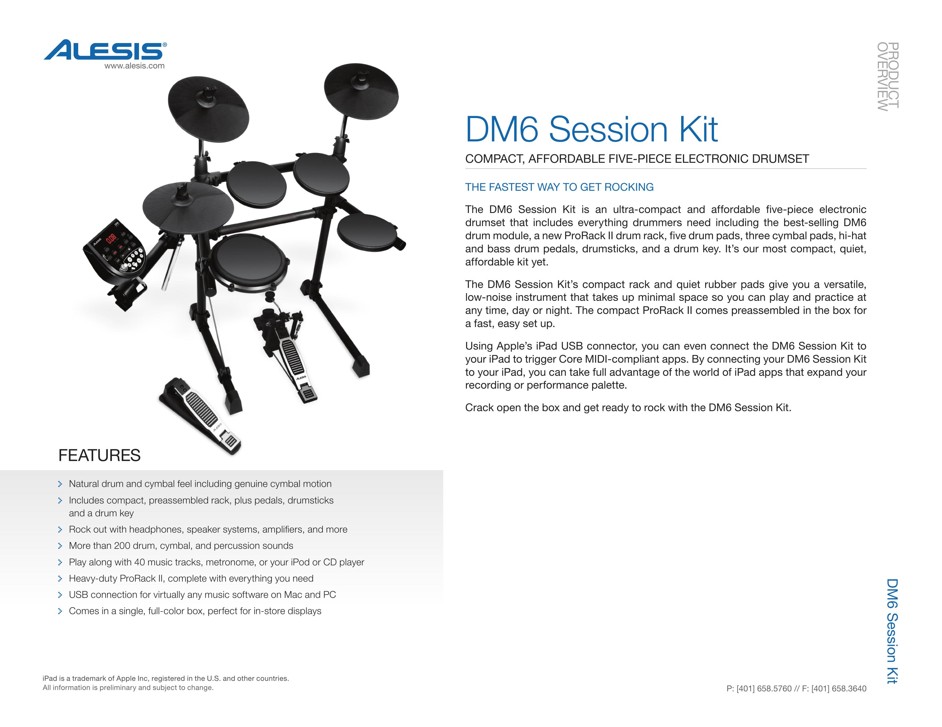 Alesis DM6 Drums User Manual