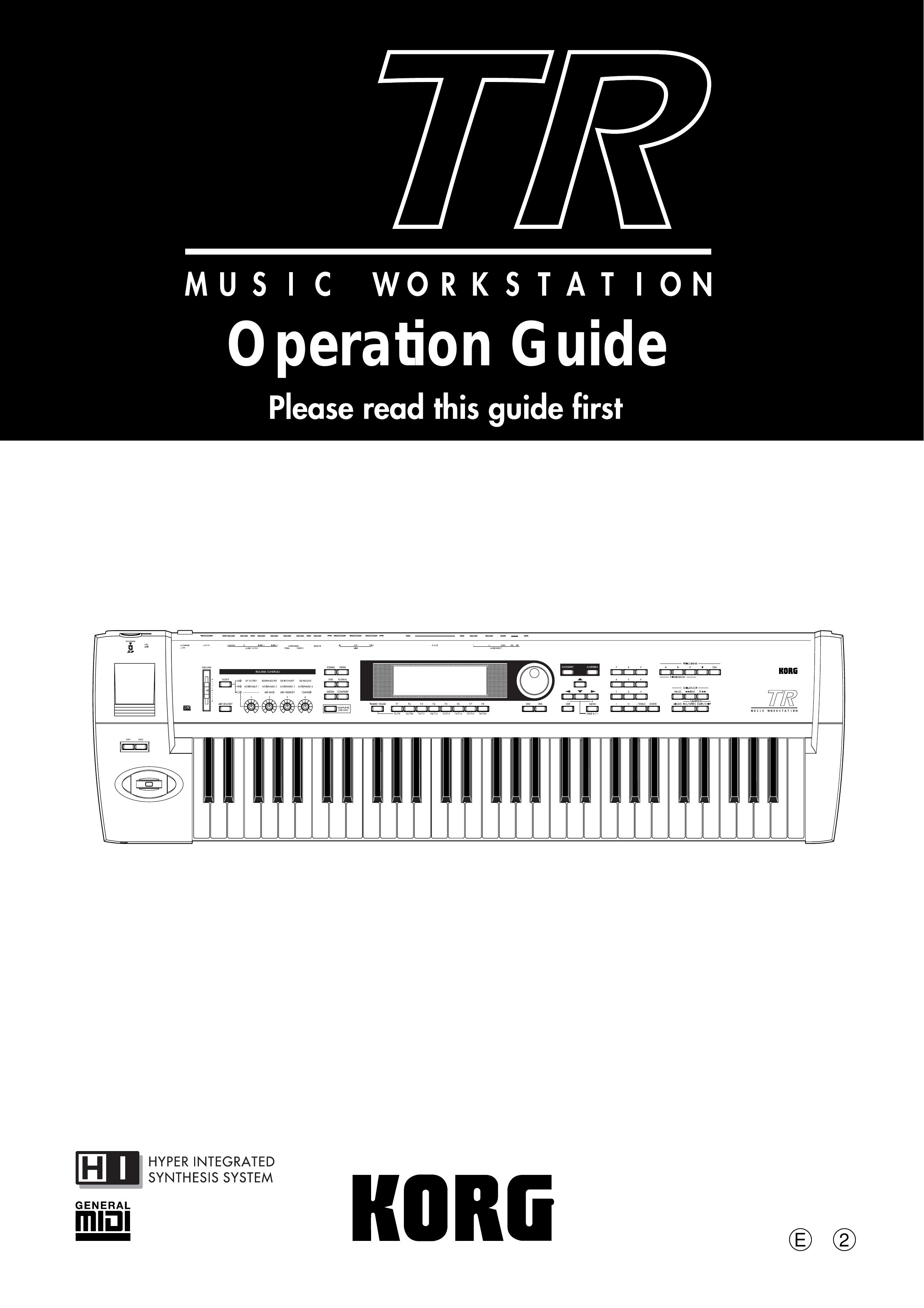 Korg 2E ii Electronic Keyboard User Manual