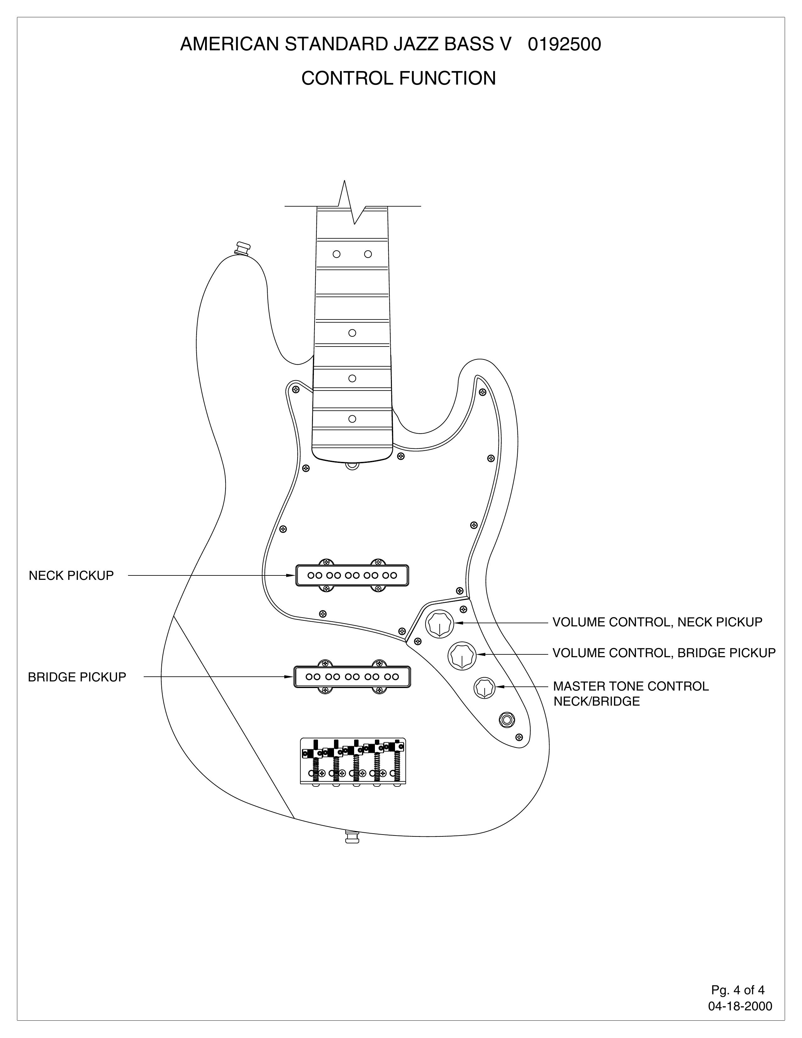 American Standard 192500 Guitar User Manual