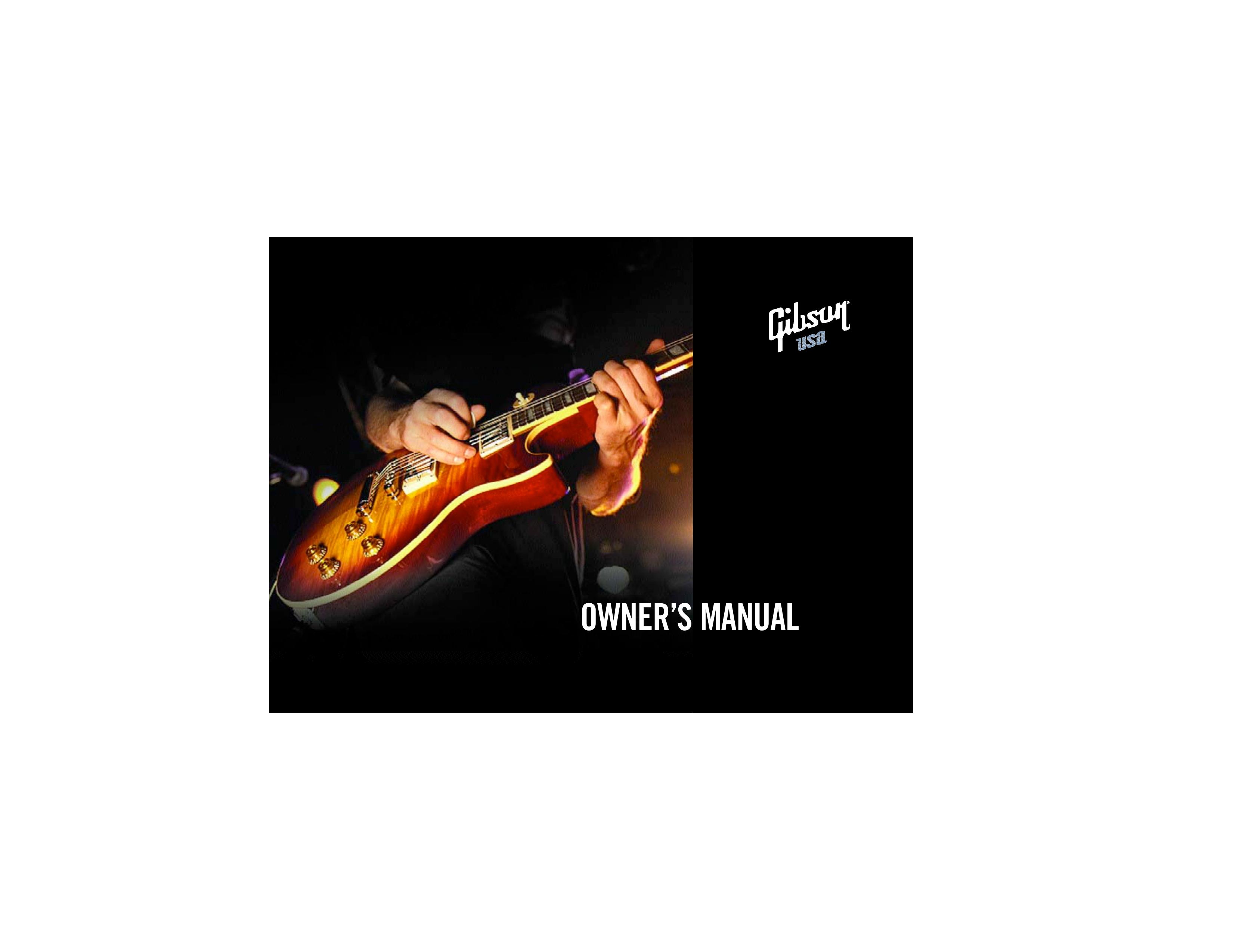 Gibson Guitars 1550-07 GUS Guitar User Manual