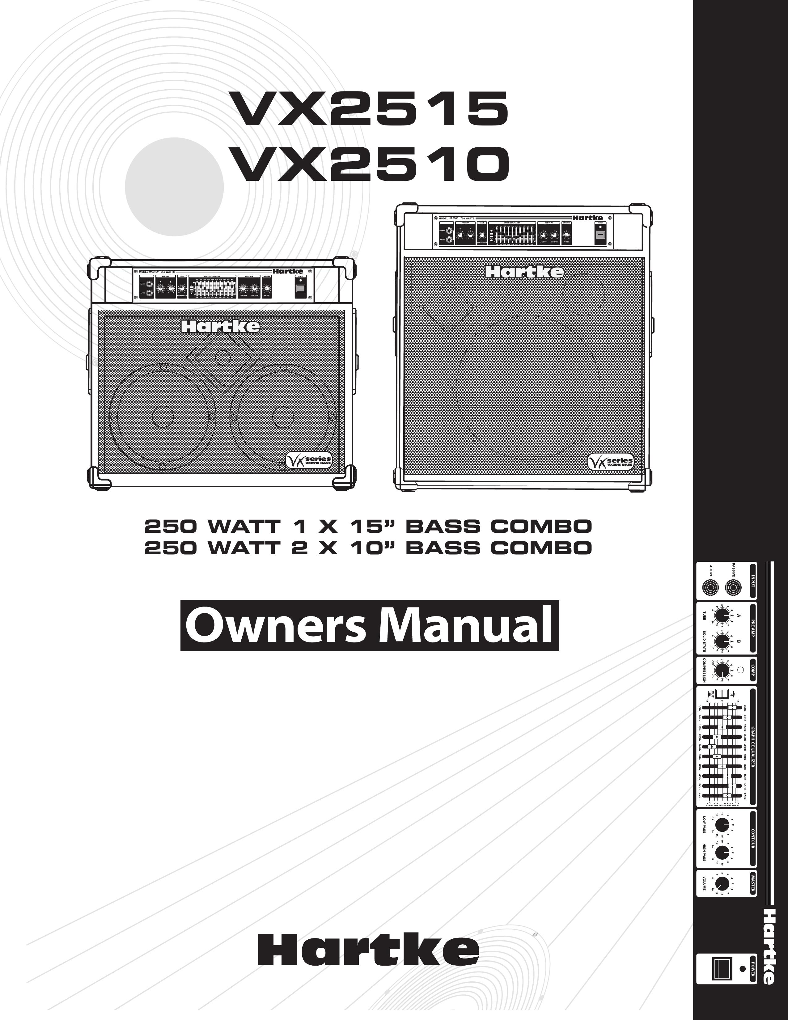 Samson VX2515 Guitar User Manual