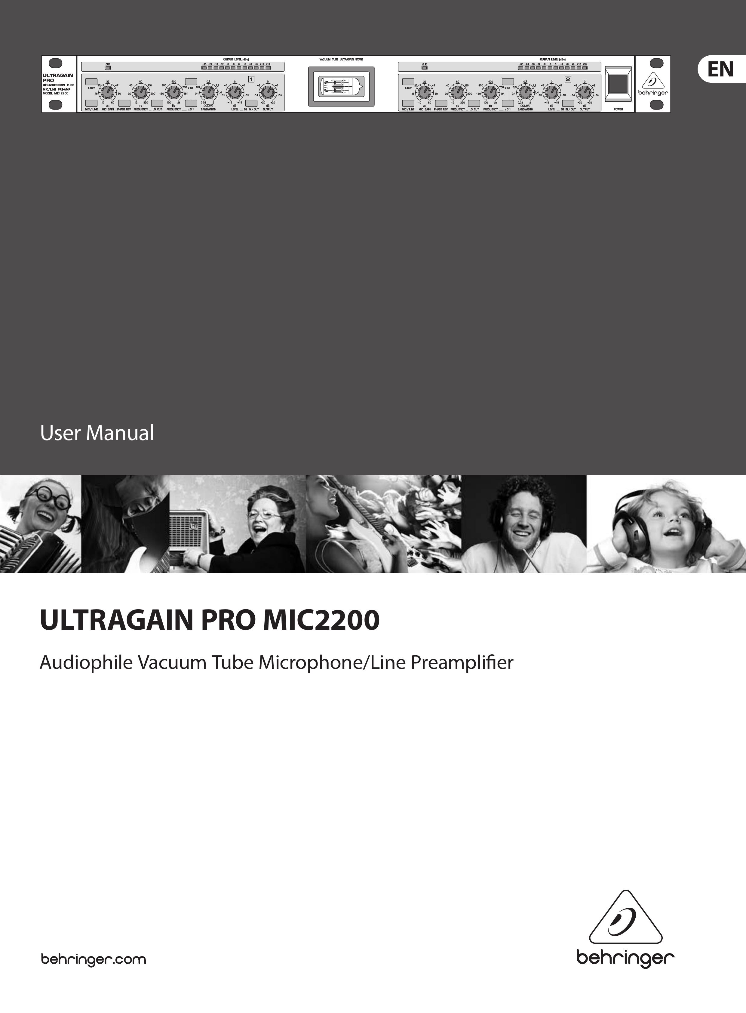 Behringer MIC2200 Microphone User Manual