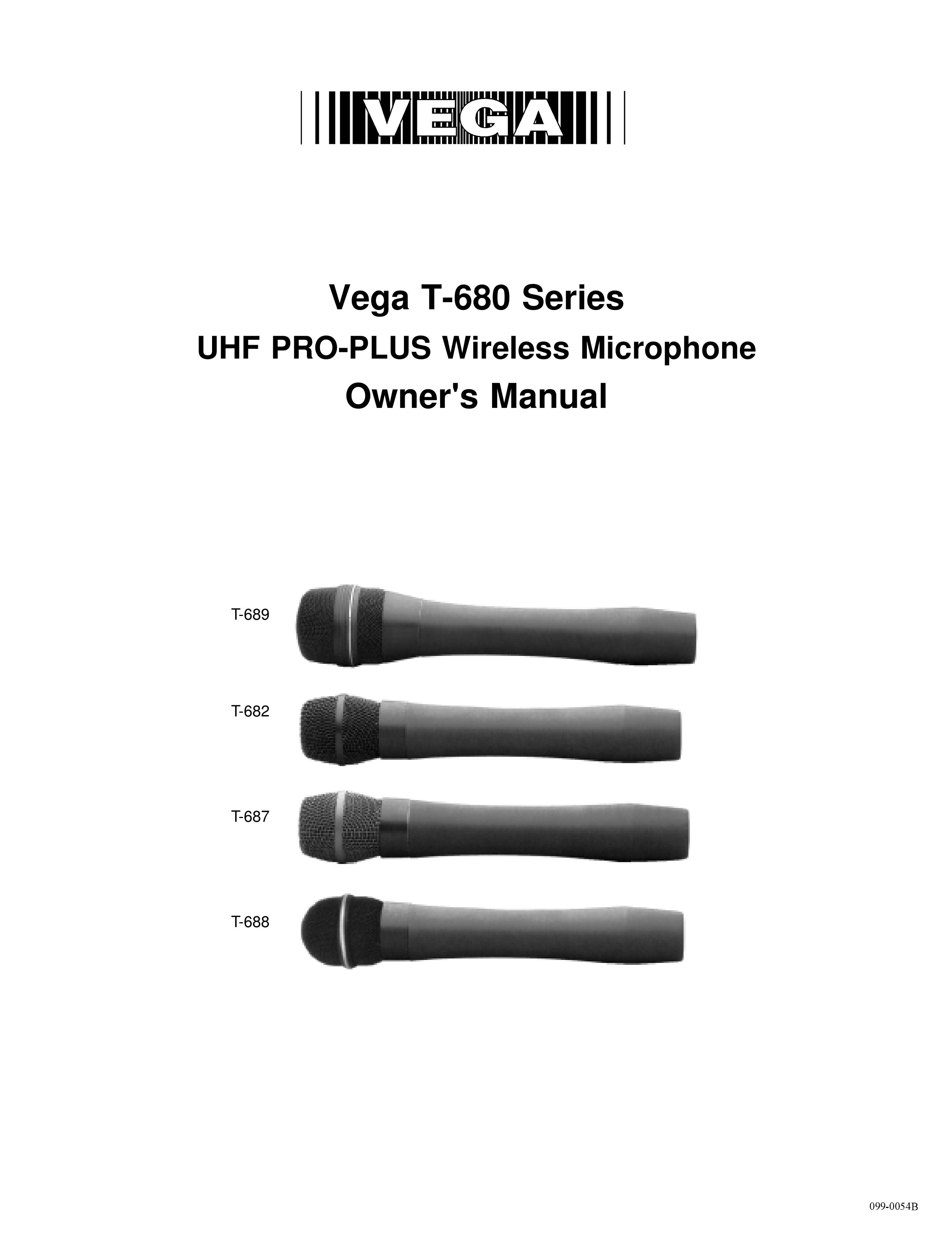 Cerwin-Vega UHF pro-plus wireless microphone Microphone User Manual