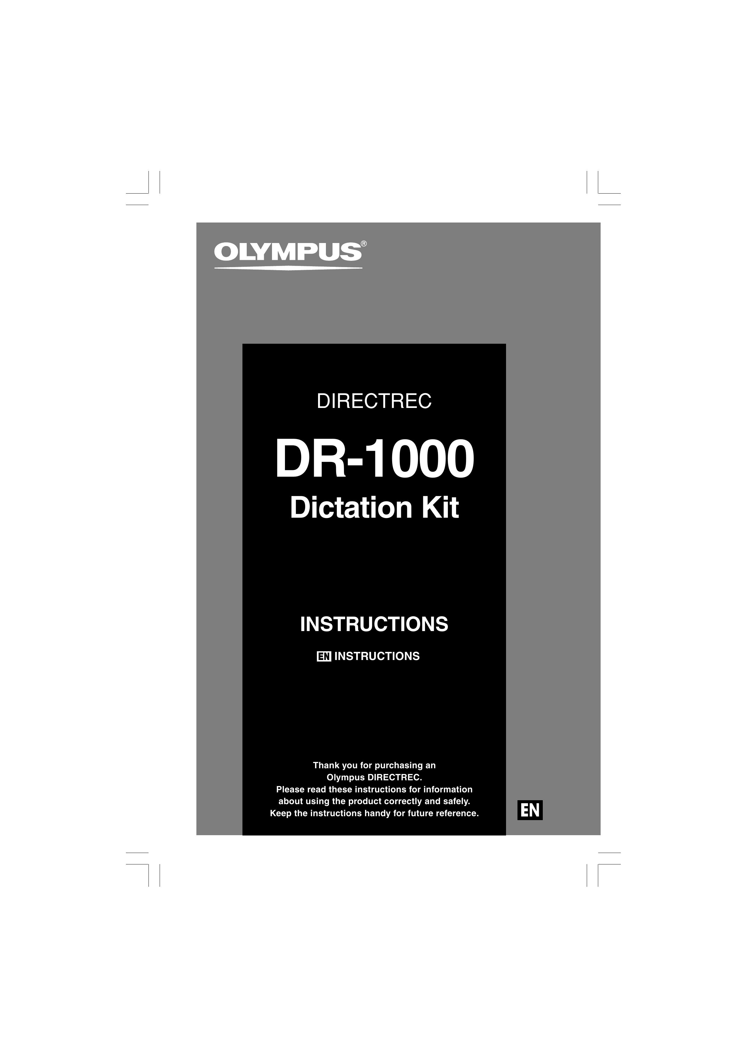 Olympus DR-1000 Microphone User Manual