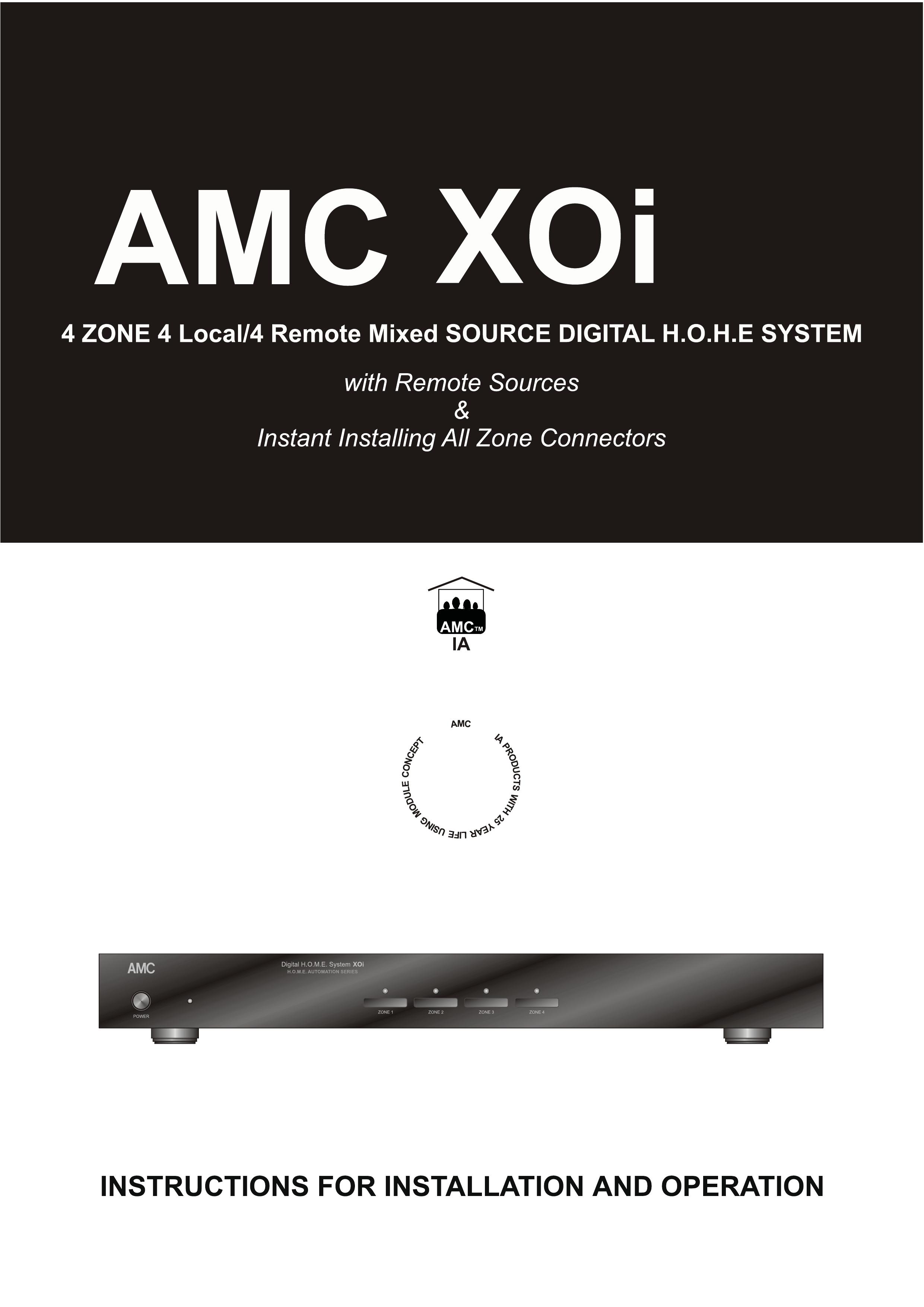 AMC XOi Music Mixer User Manual