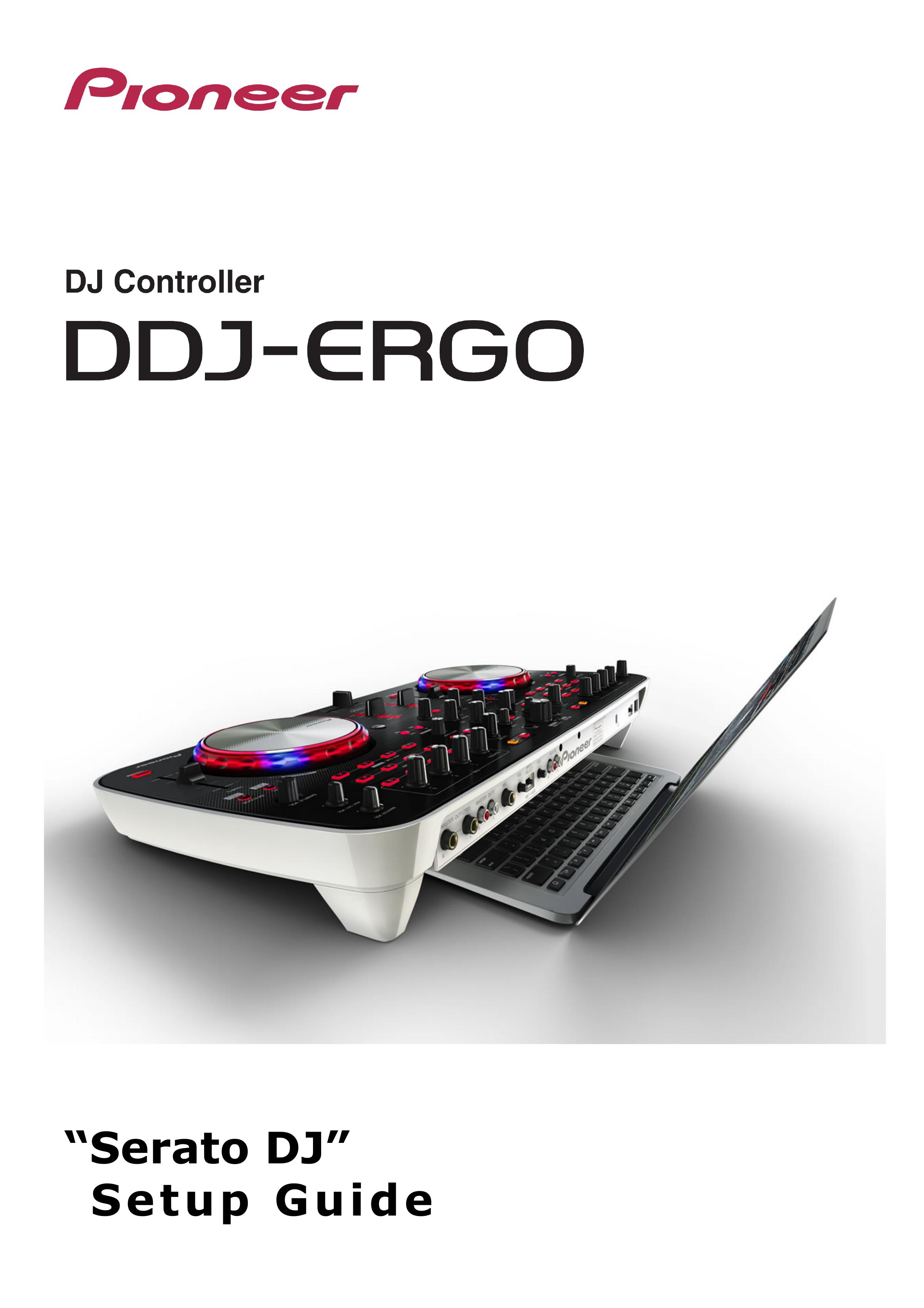 Pioneer DDJ-ERGO Music Mixer User Manual