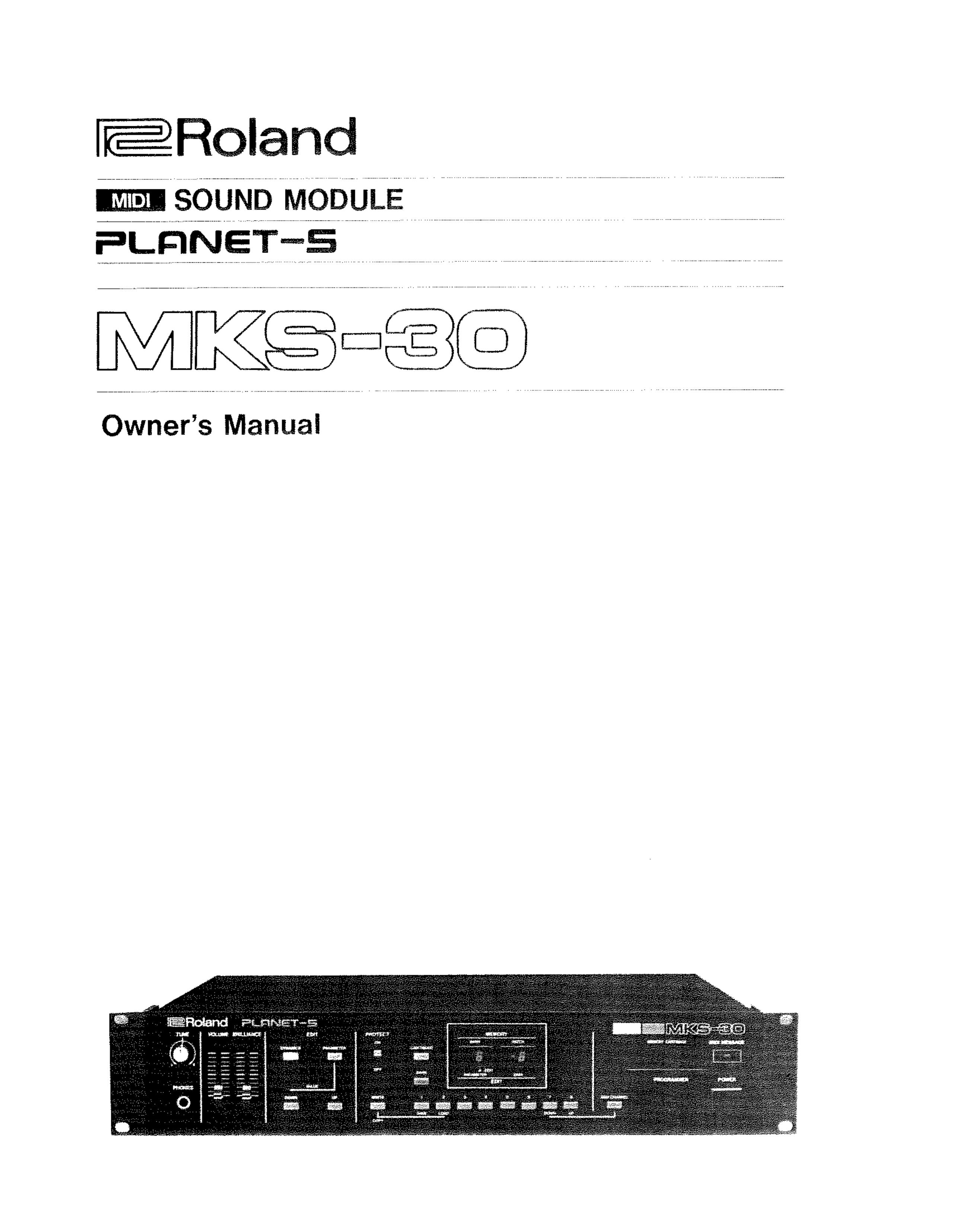 Roland MKS-30 Music Mixer User Manual