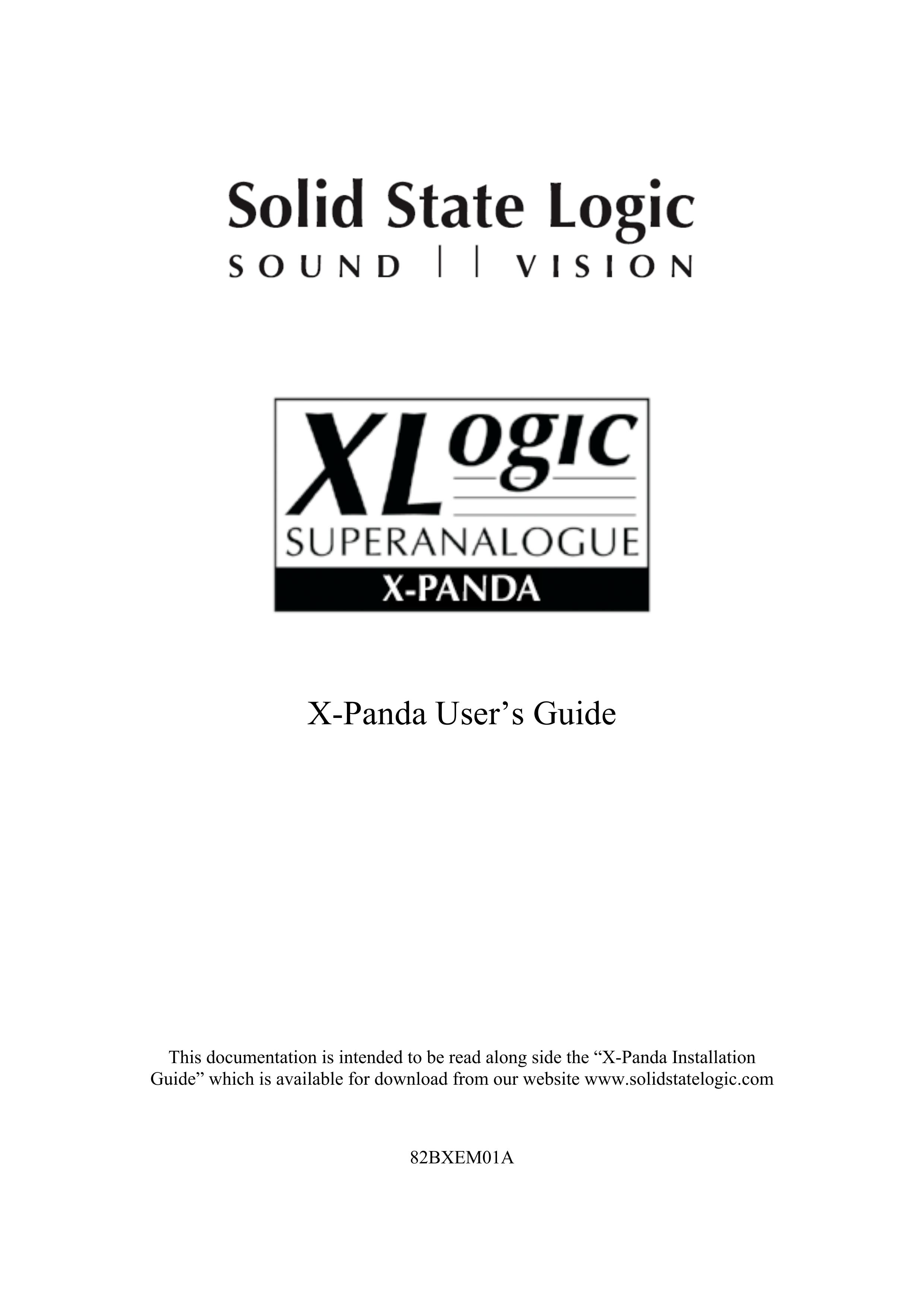 Solid State Logic 82BXEM01A Music Mixer User Manual