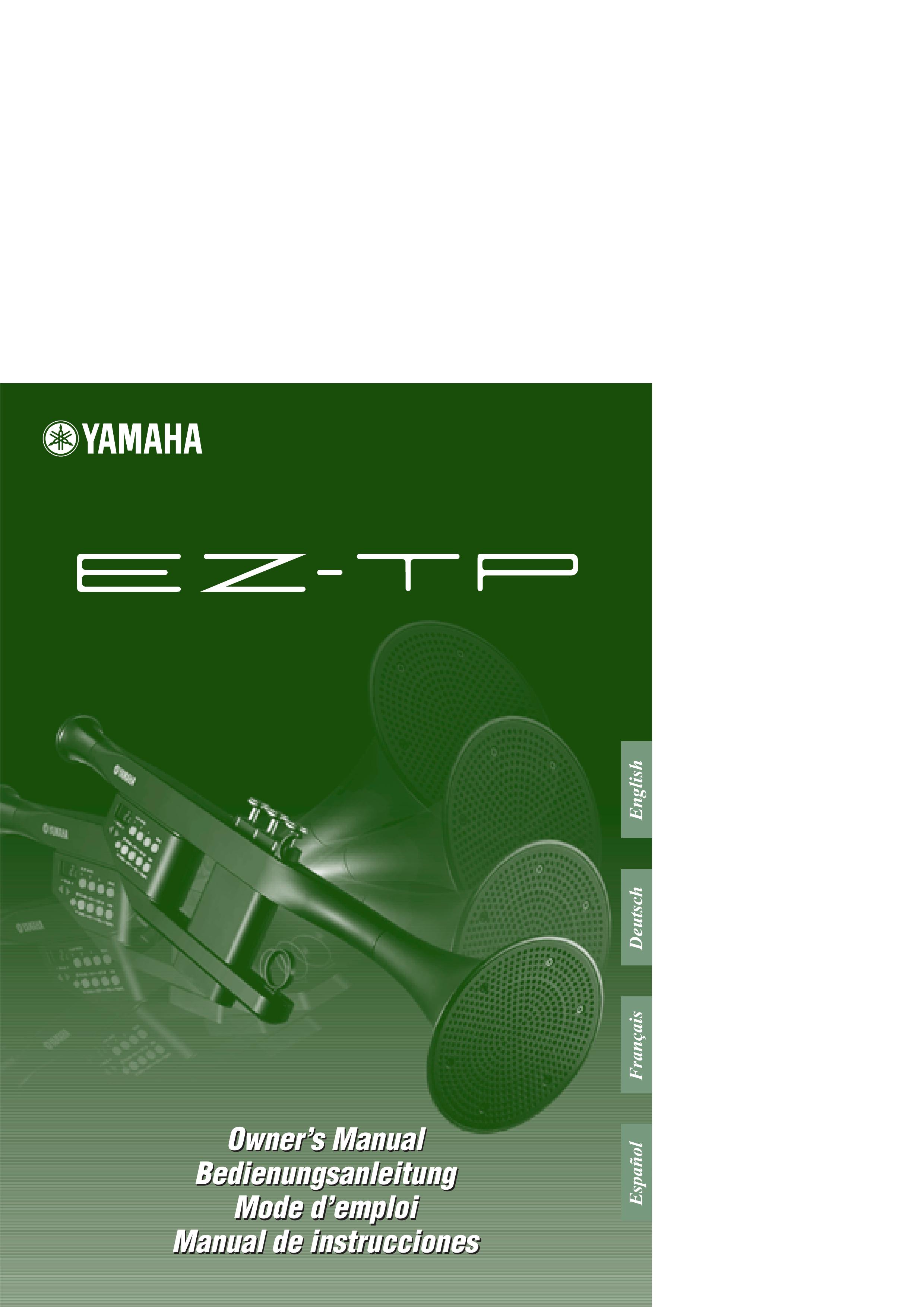 AC International EZ-TP Musical Instrument User Manual