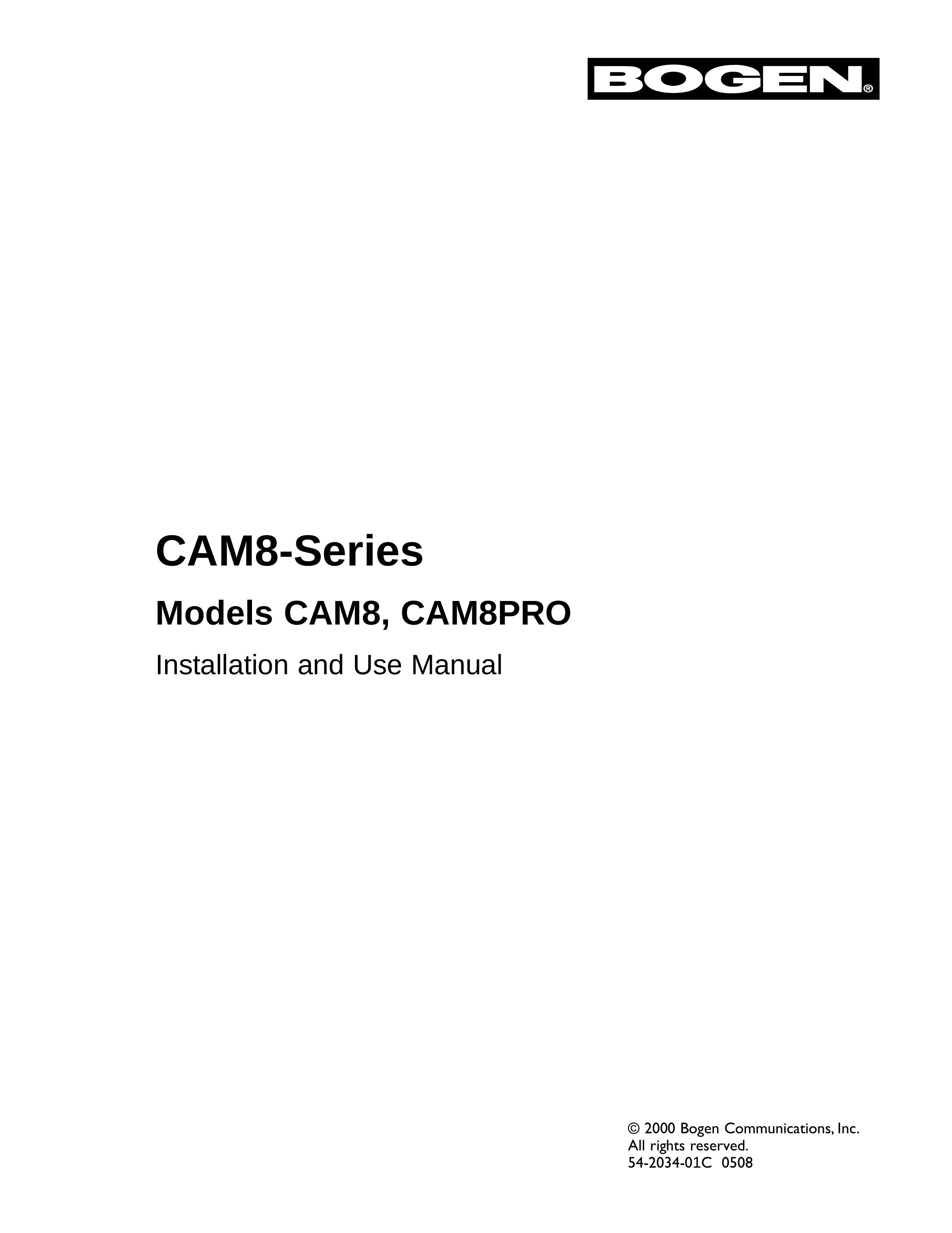 Bogen CAM8PRO Musical Instrument User Manual