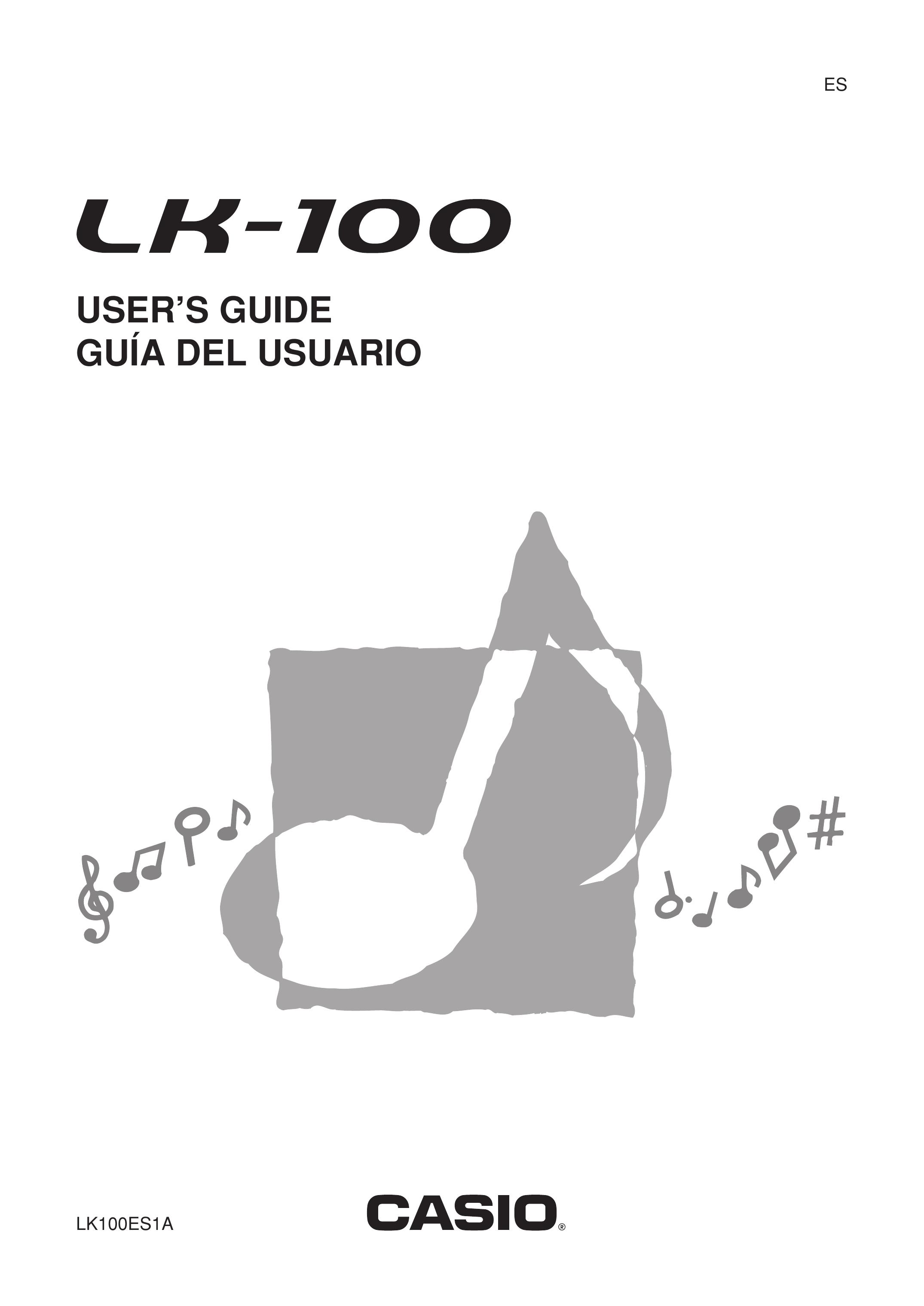 Casio LK100 Musical Instrument User Manual
