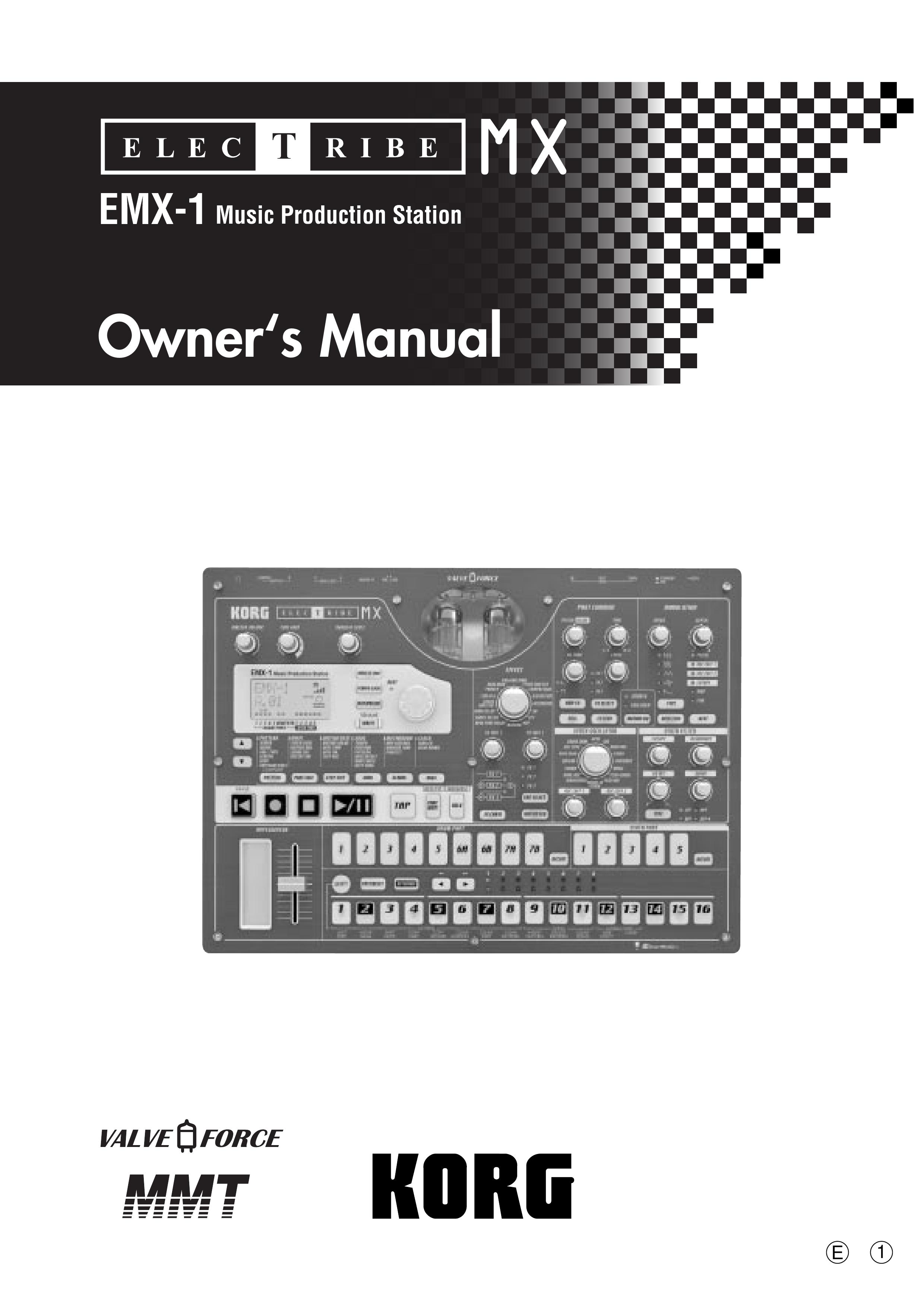 Korg EMX-1 Musical Instrument User Manual