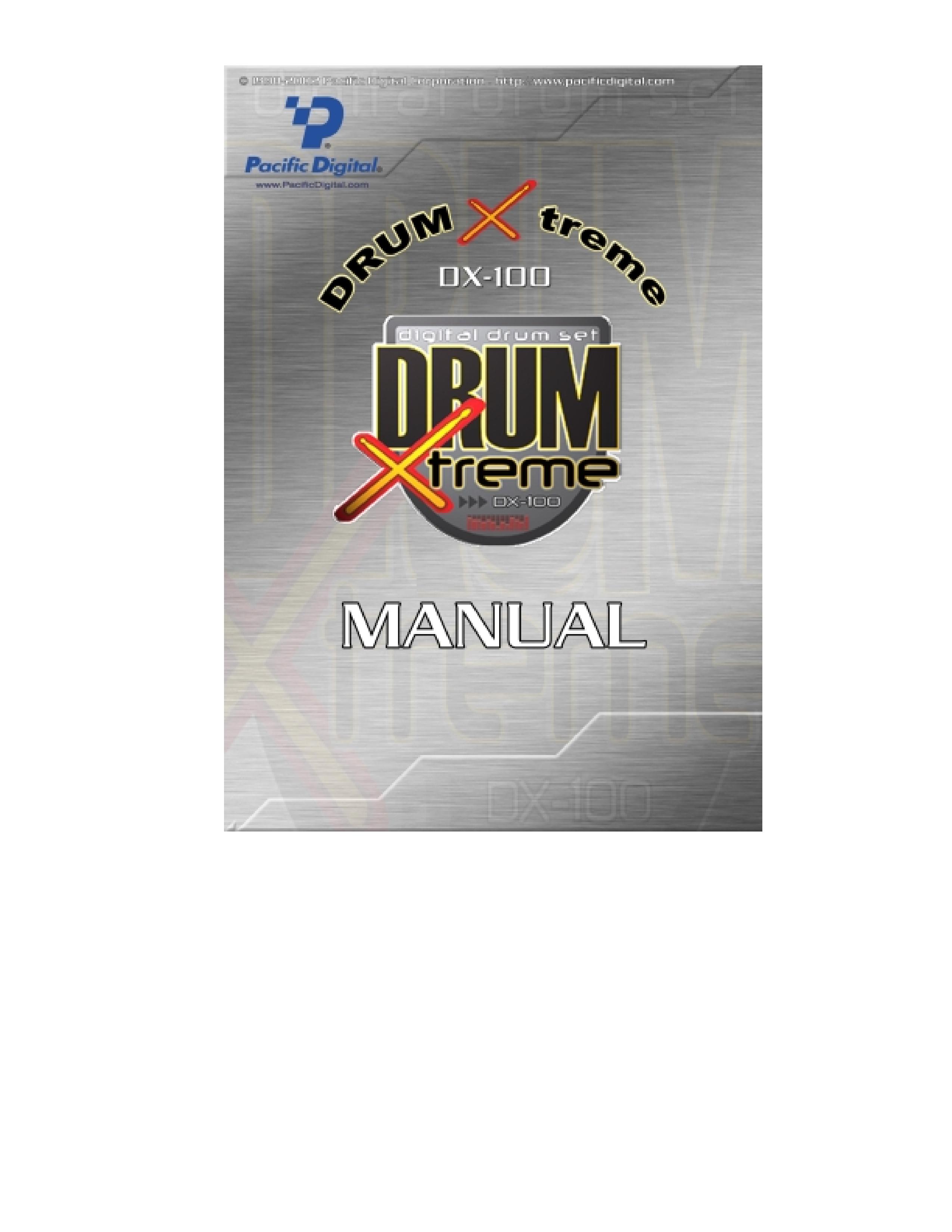 Pacific Digital DrumXtreme Musical Instrument User Manual