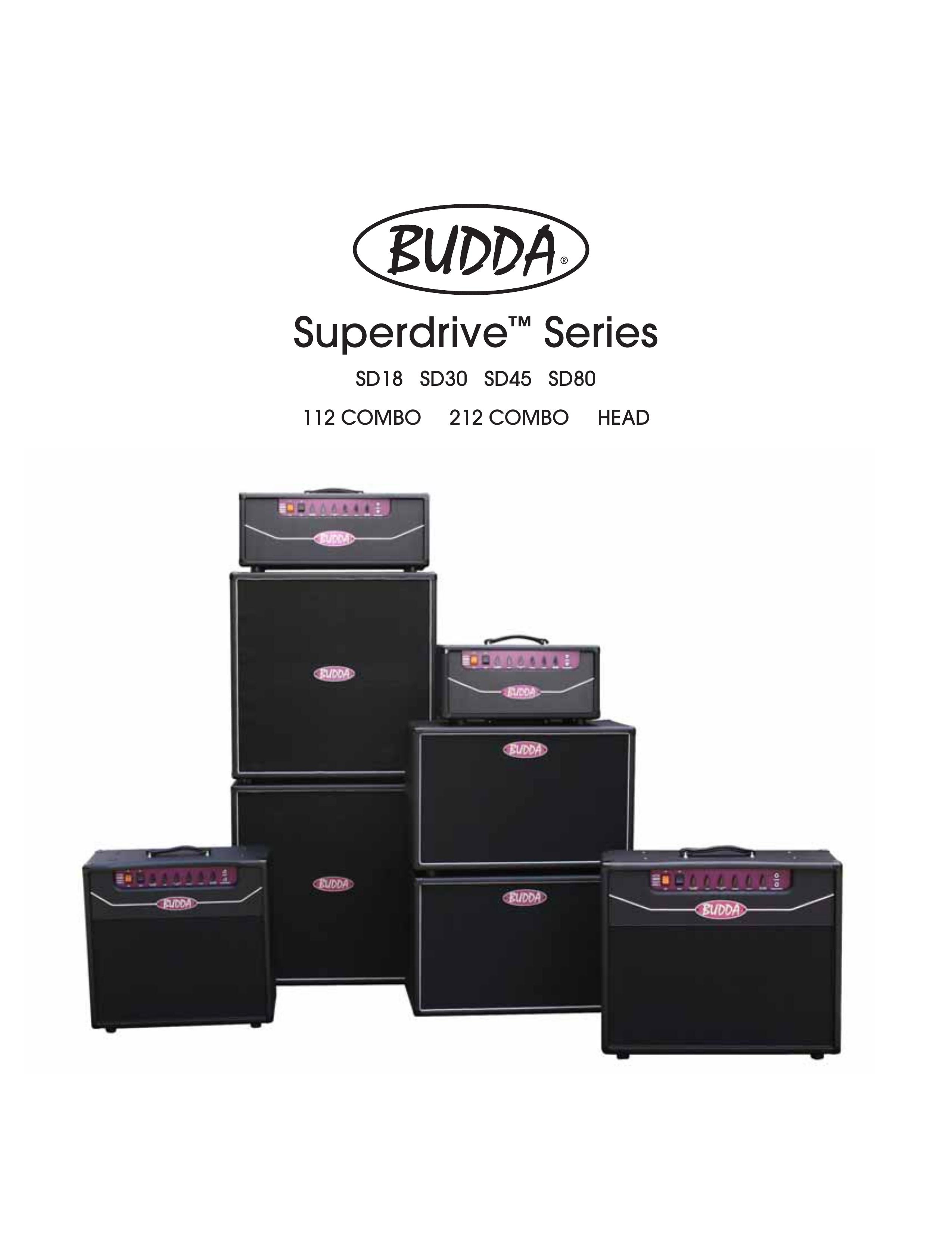 Budda SD18 Musical Instrument Amplifier User Manual
