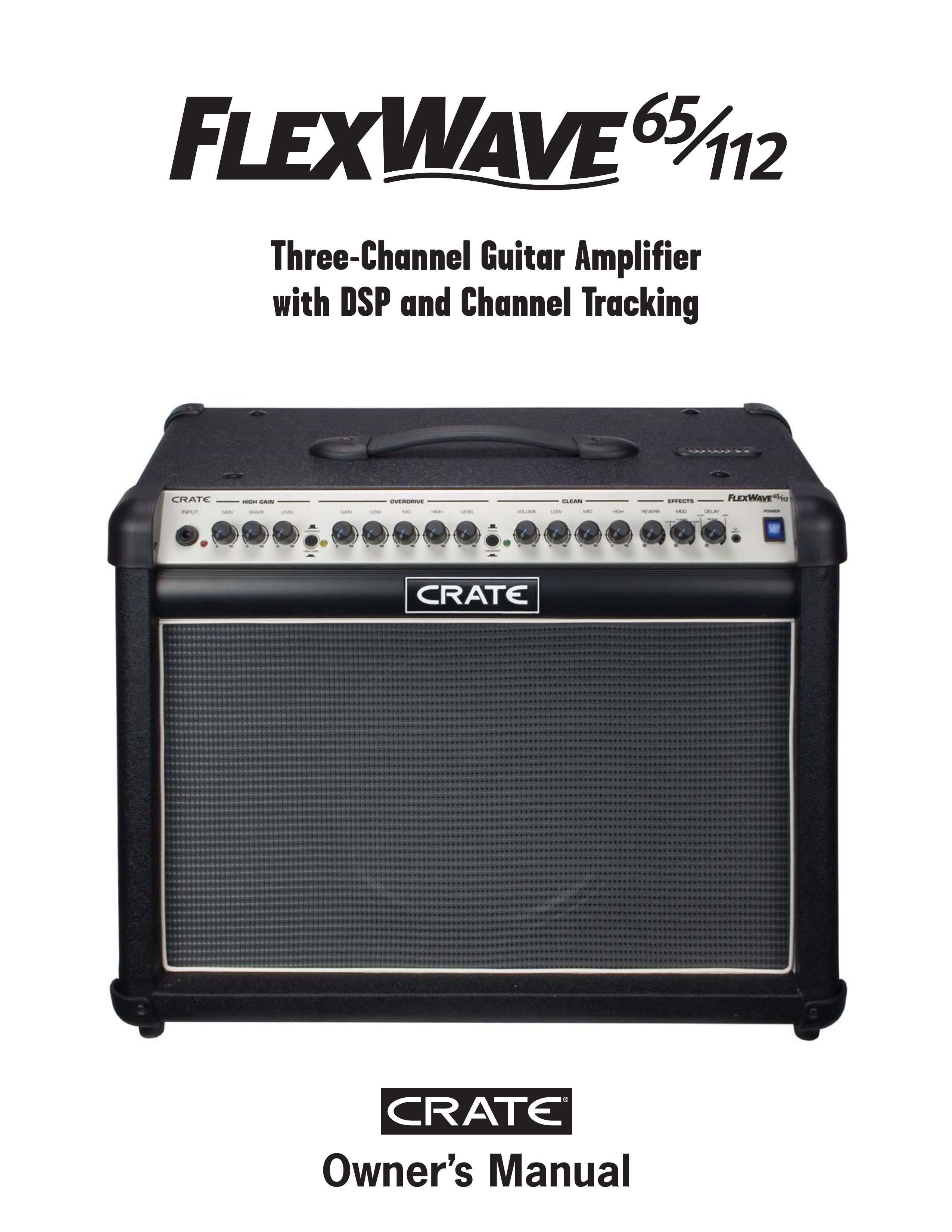 Crate Amplifiers FlexWave 65/112 Musical Instrument Amplifier User Manual