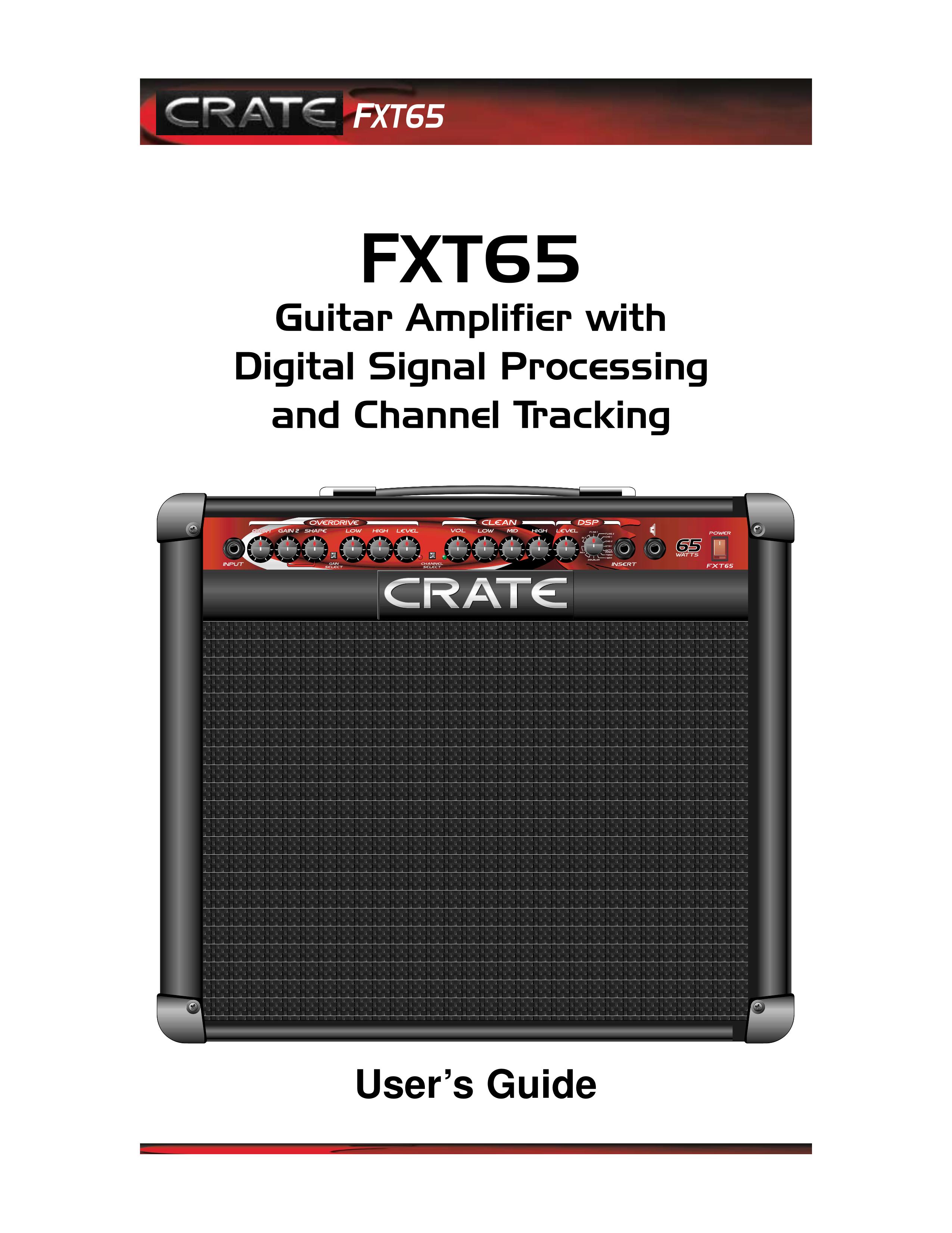 Crate Amplifiers FXT65 Musical Instrument Amplifier User Manual