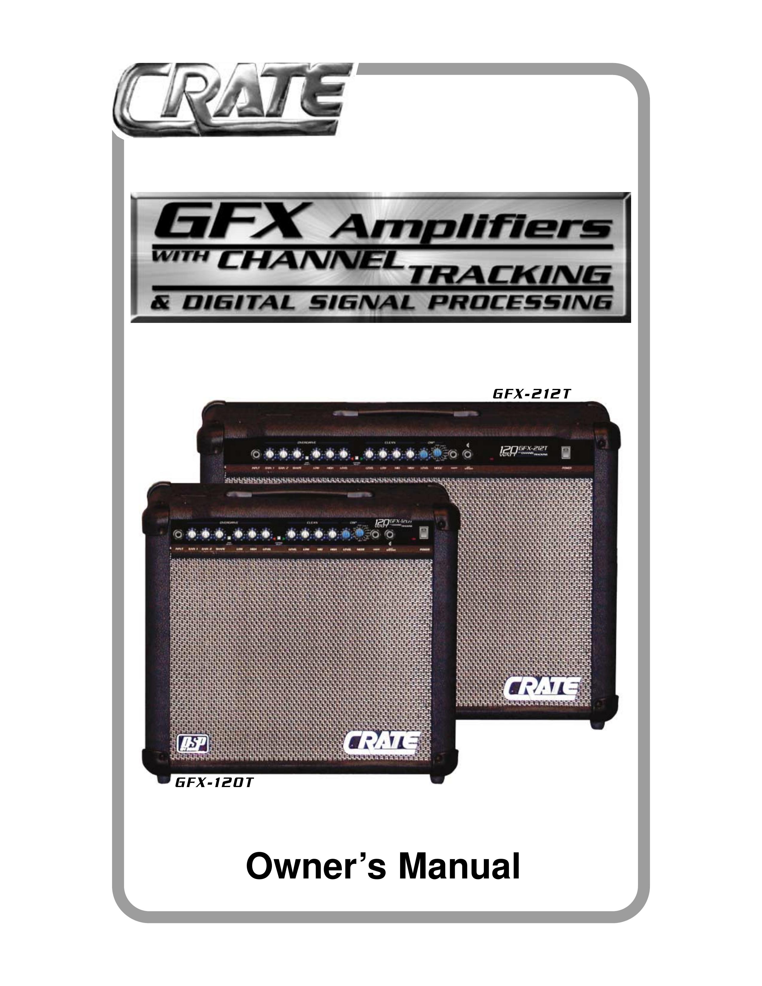 Crate Amplifiers GFX-120T Musical Instrument Amplifier User Manual