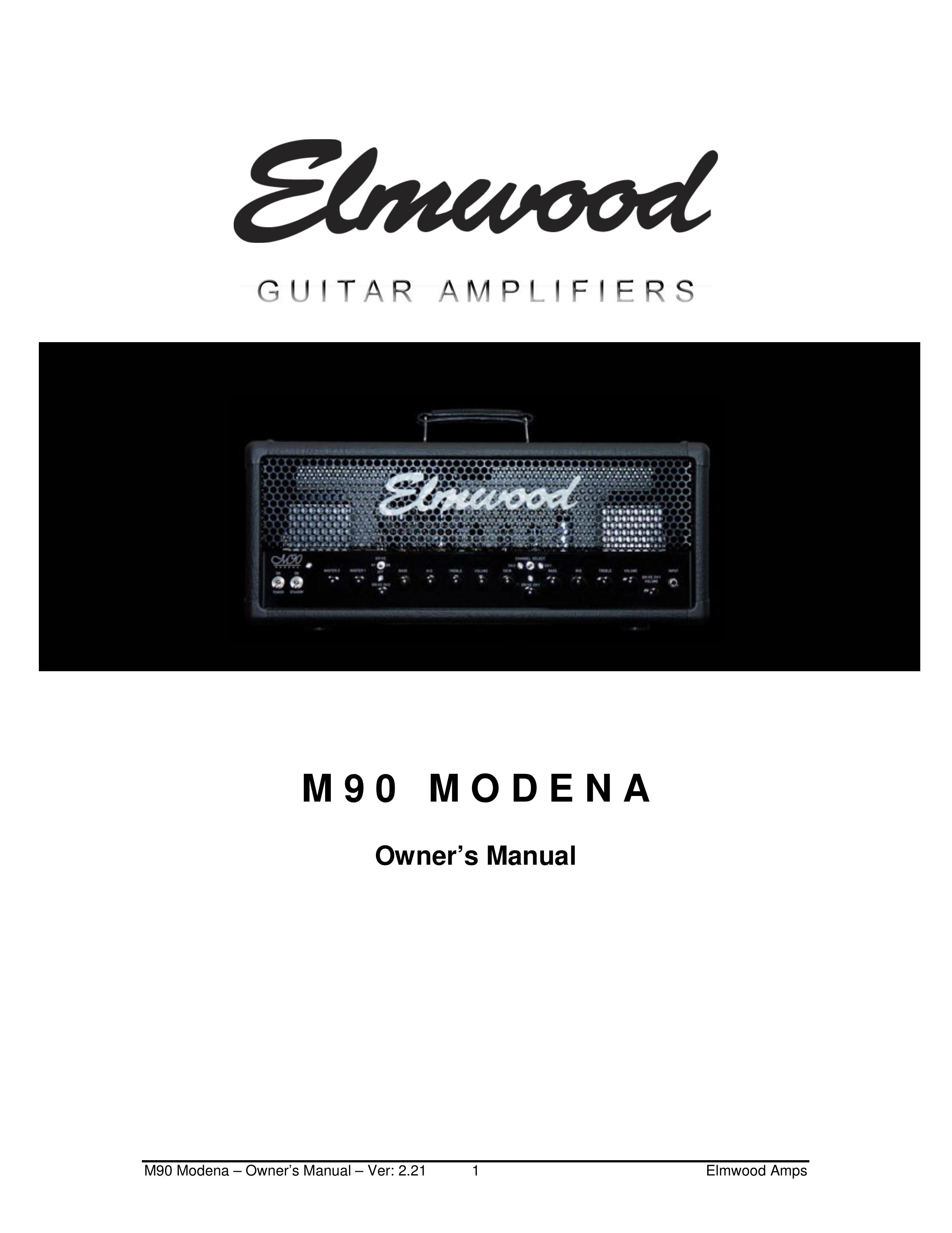Elmwood Inn Fine Teas M90 Musical Instrument Amplifier User Manual
