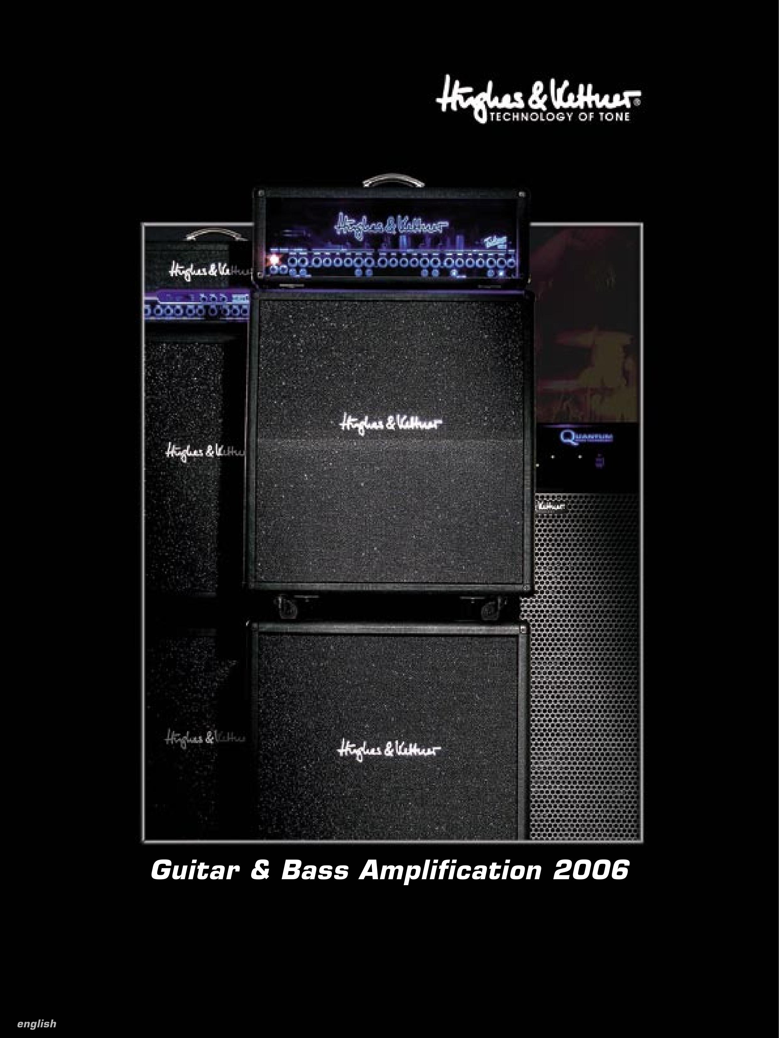 Hughes & Kettner Guitar & Bass Amplification Musical Instrument Amplifier User Manual